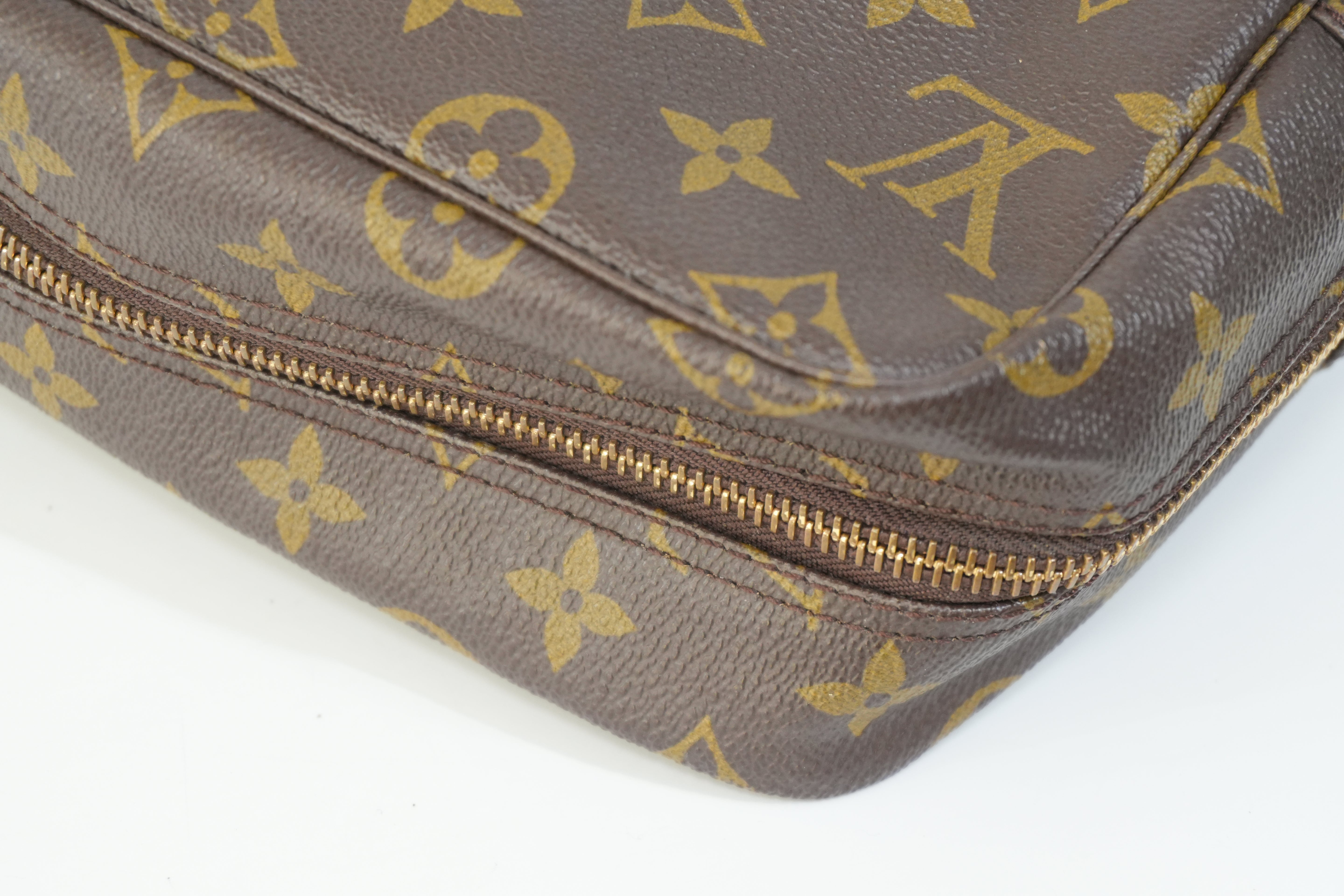 Pre-owned Louis Vuitton Monogram Trousse 28 Pouch
