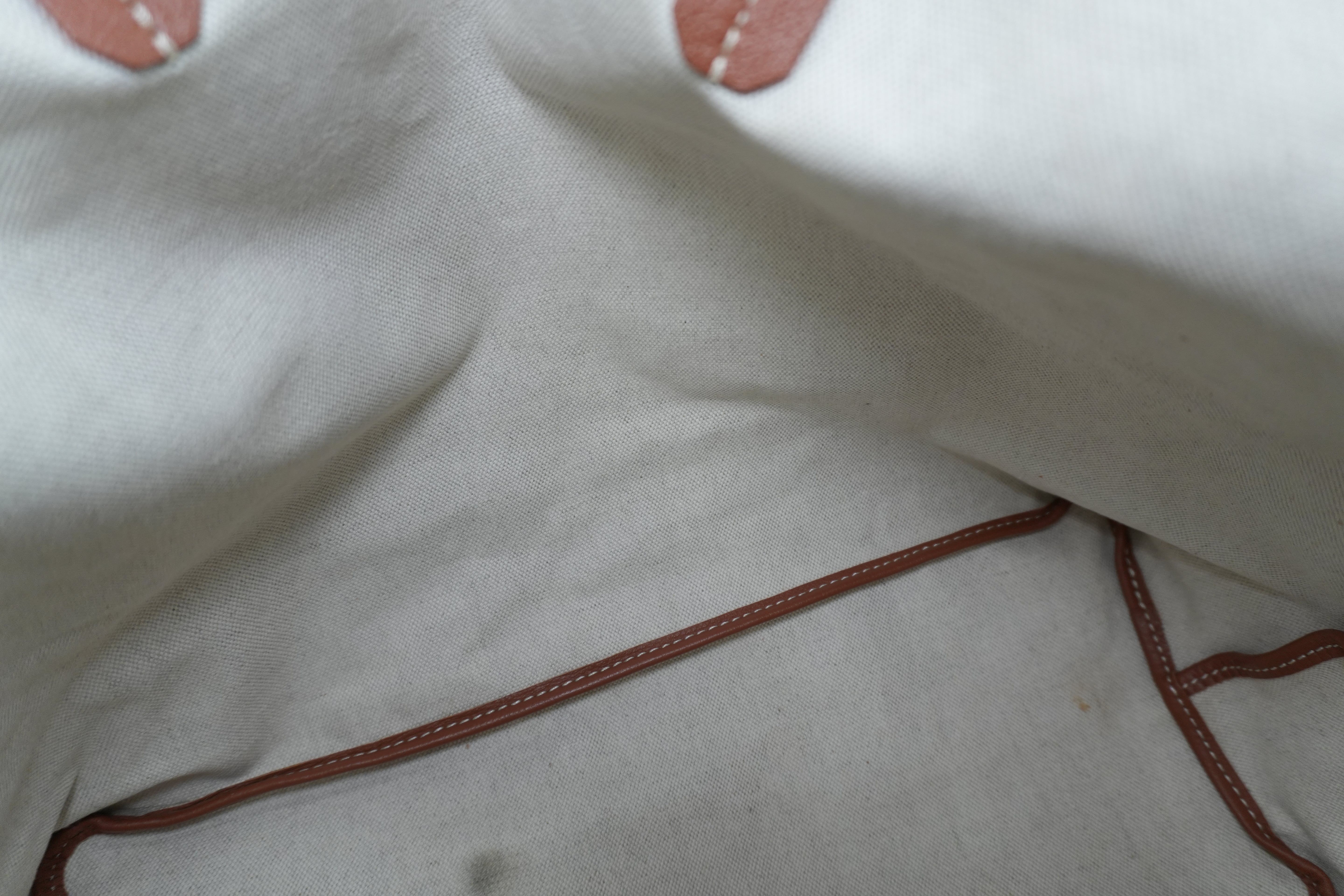 Goyard Saint Louis PM Black and Brown Canvas Used