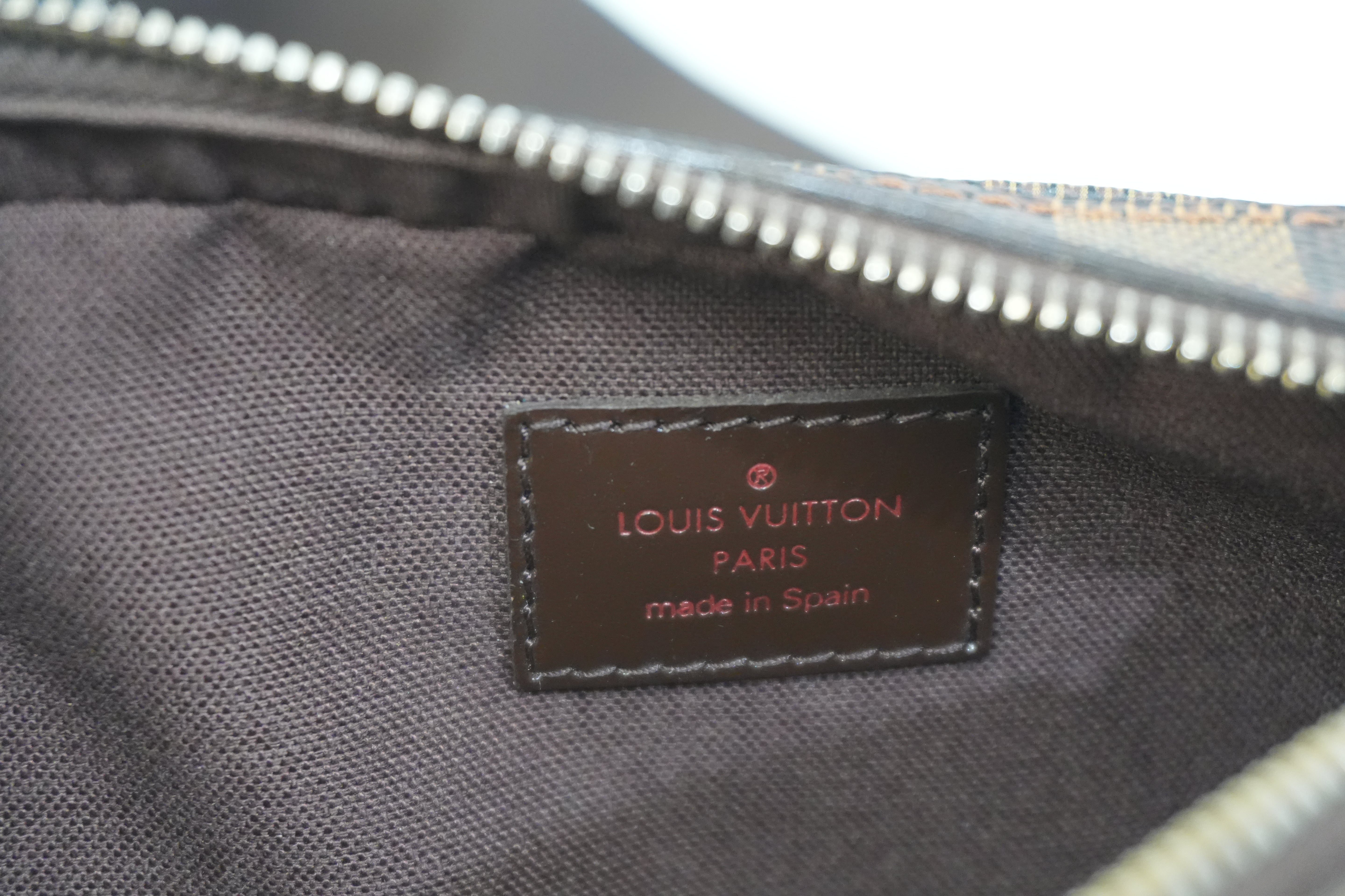 Pre-owned Louis Vuitton Damier Ebene Geronimo Body Bag