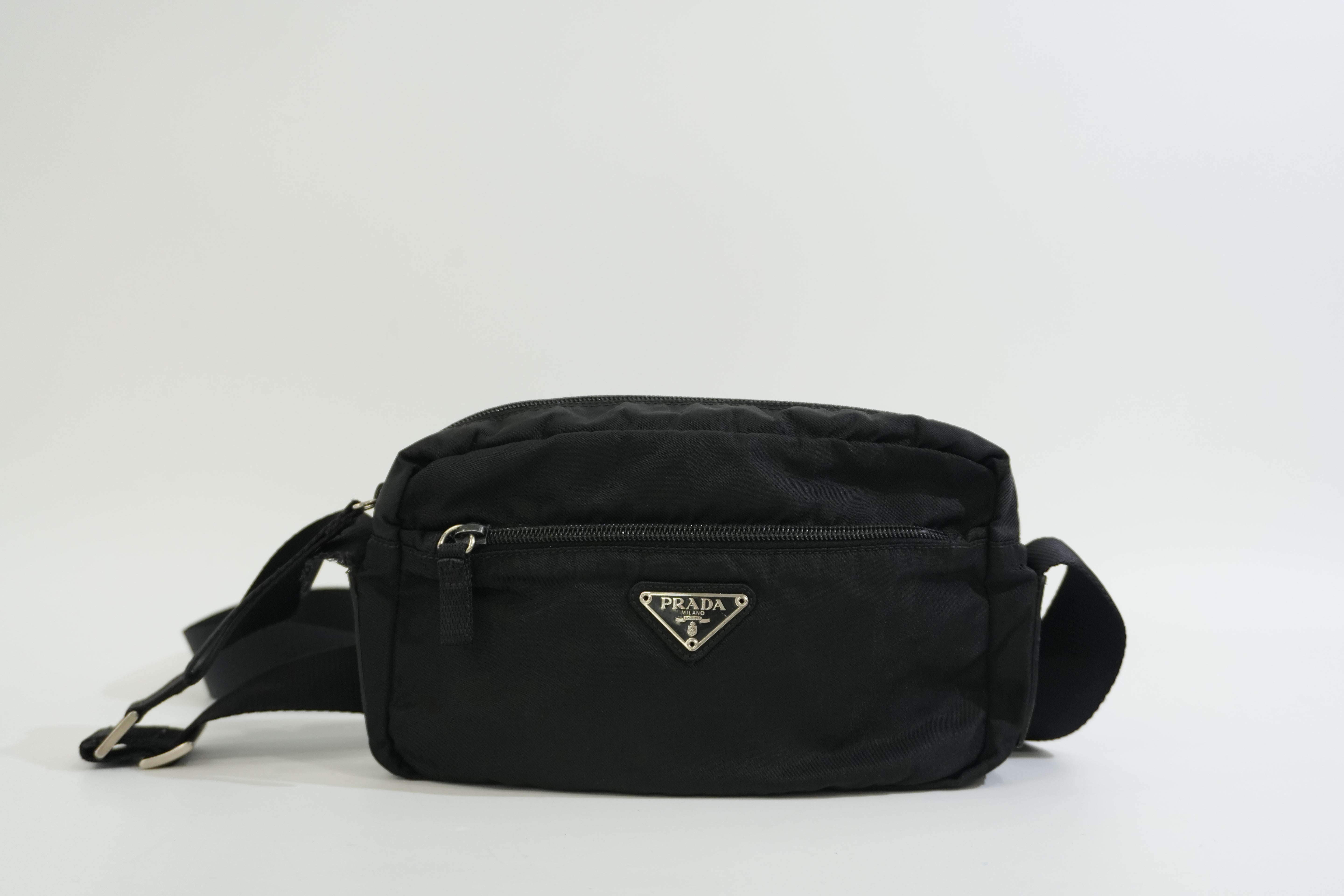 Pre-owned Prada Crossbody Bag Black