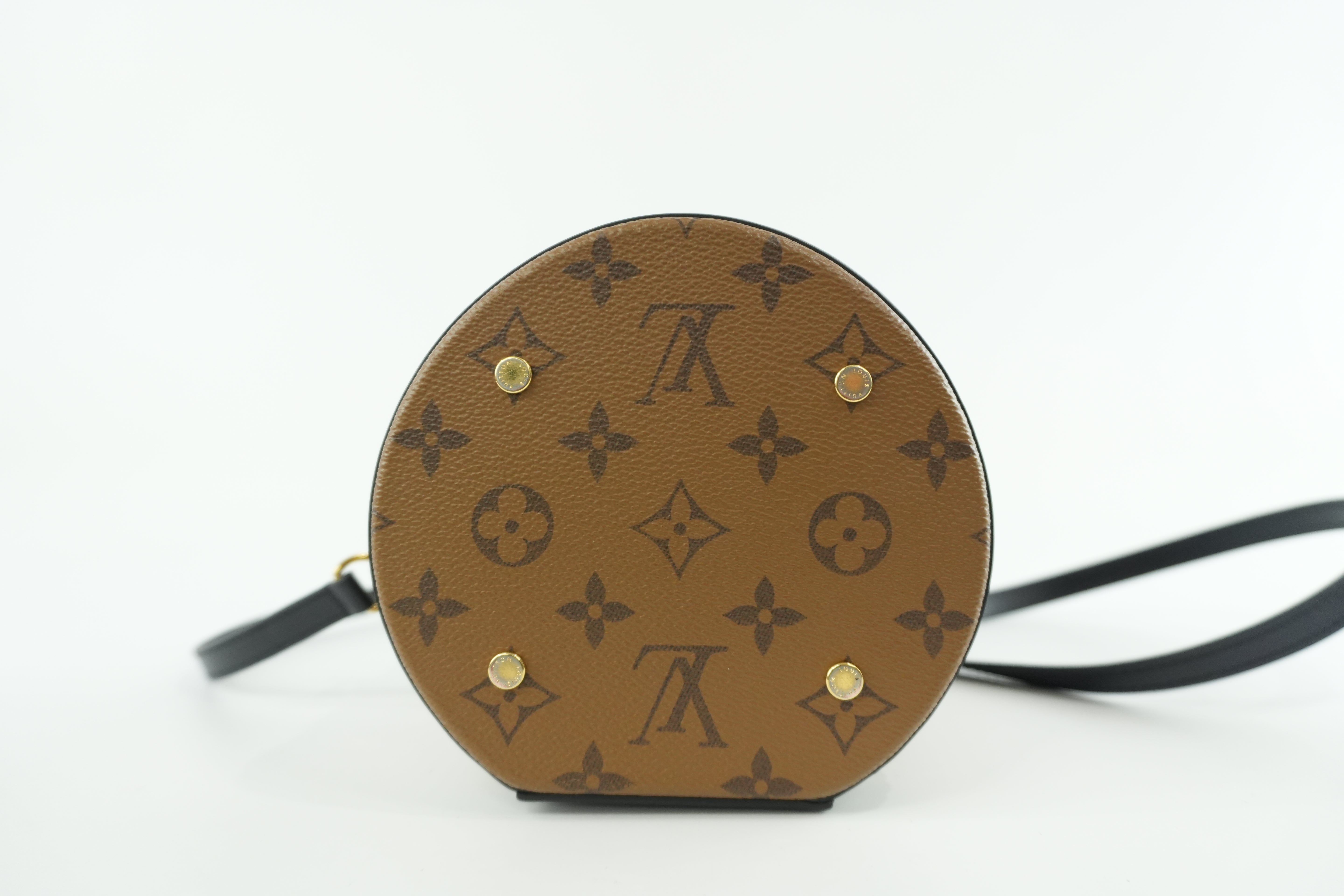 Louis Vuitton Monogram Cannes Reverse Vanity Shoulder Bag Used