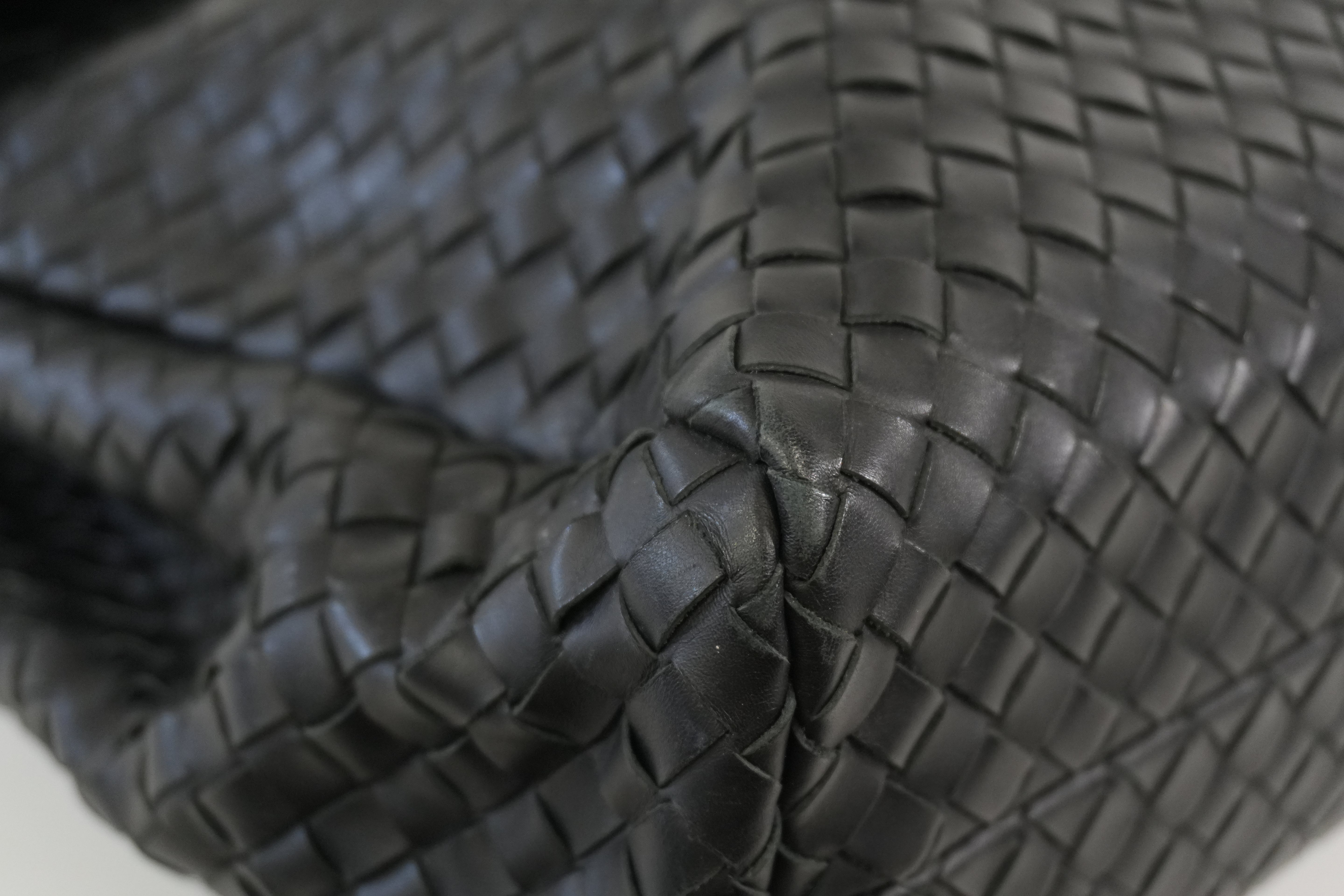 Pre-owned Bottega Briefcase Black