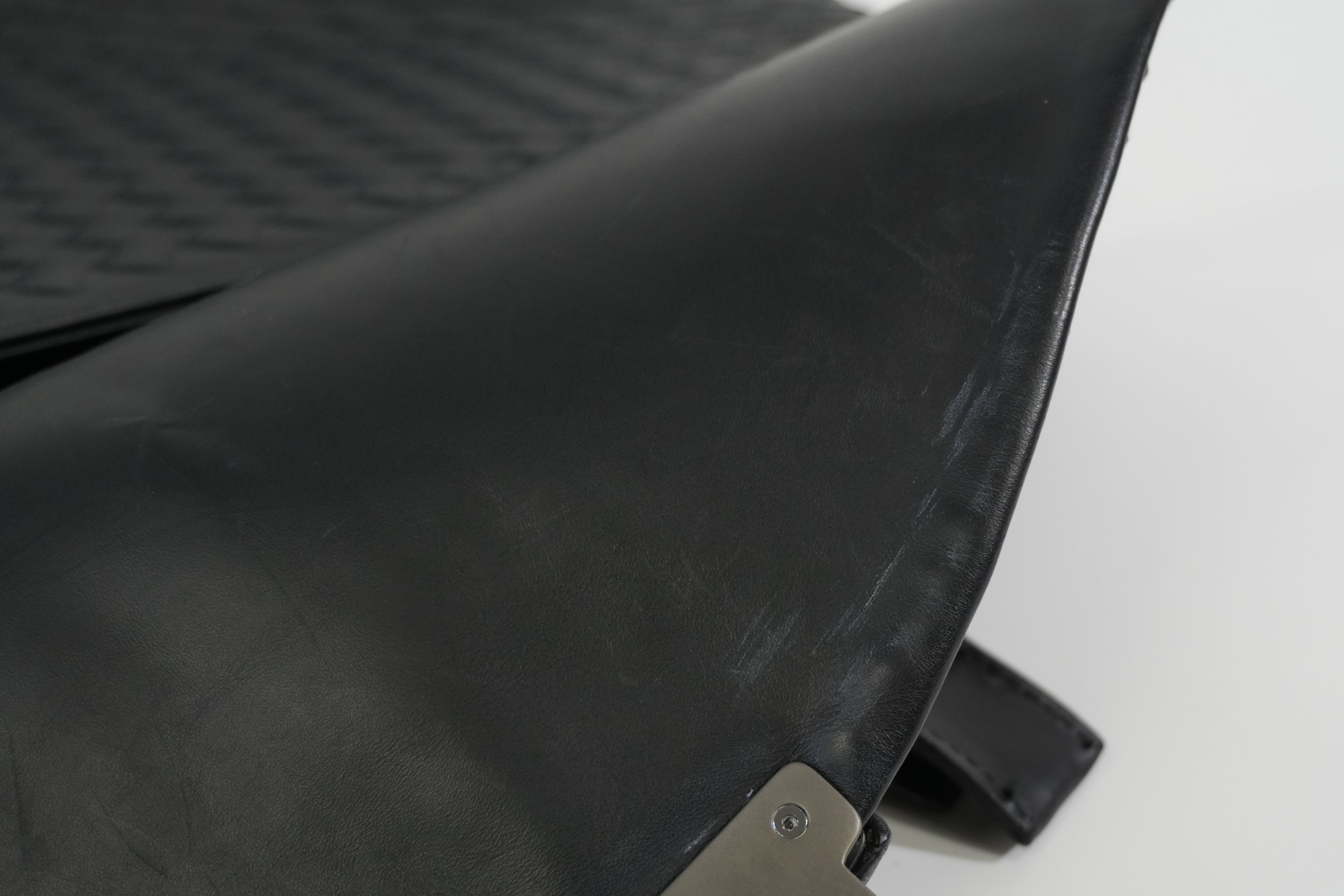 Pre-owned Bottega Briefcase Black