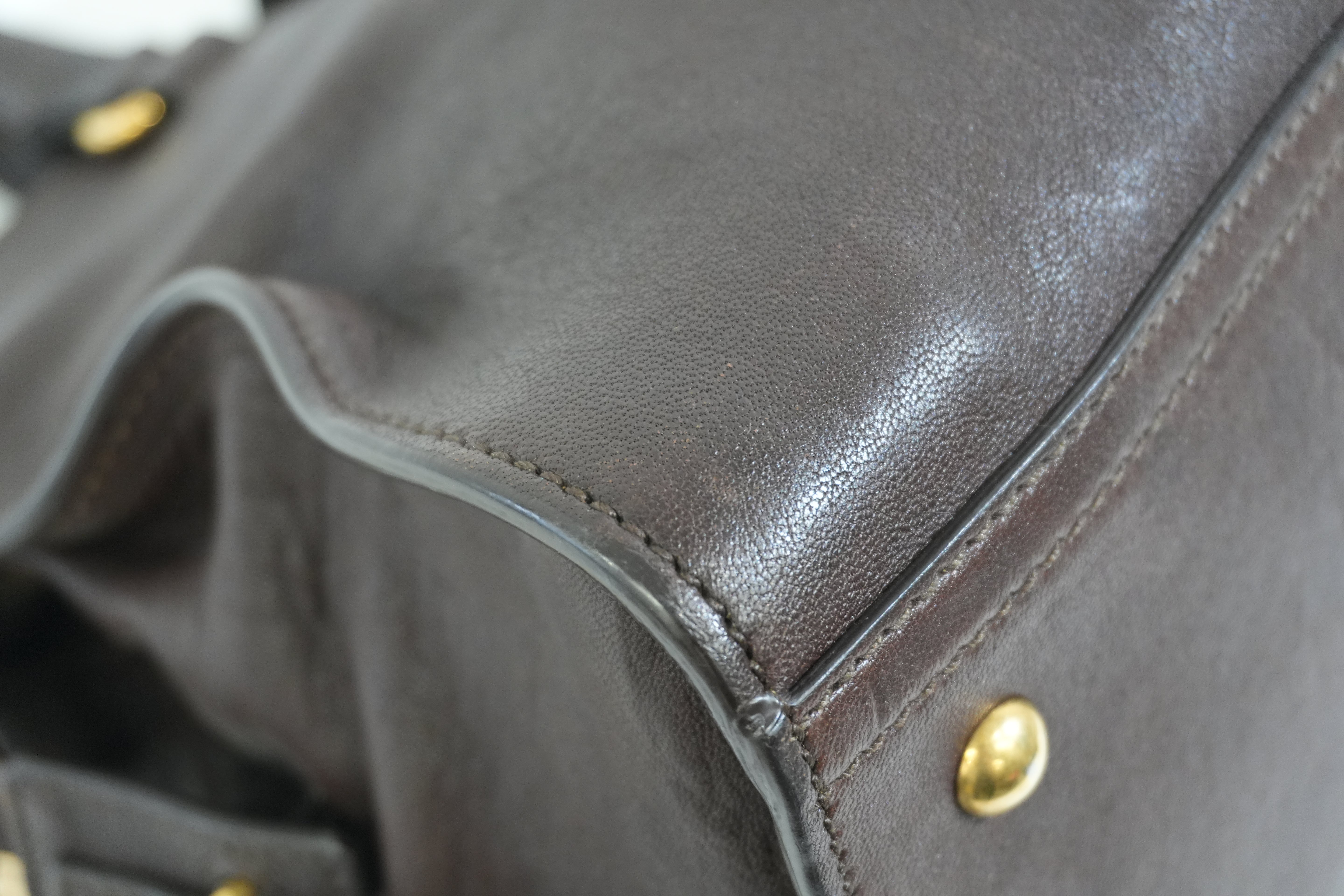 Pre-owned Saint Laurent Handbag Brown