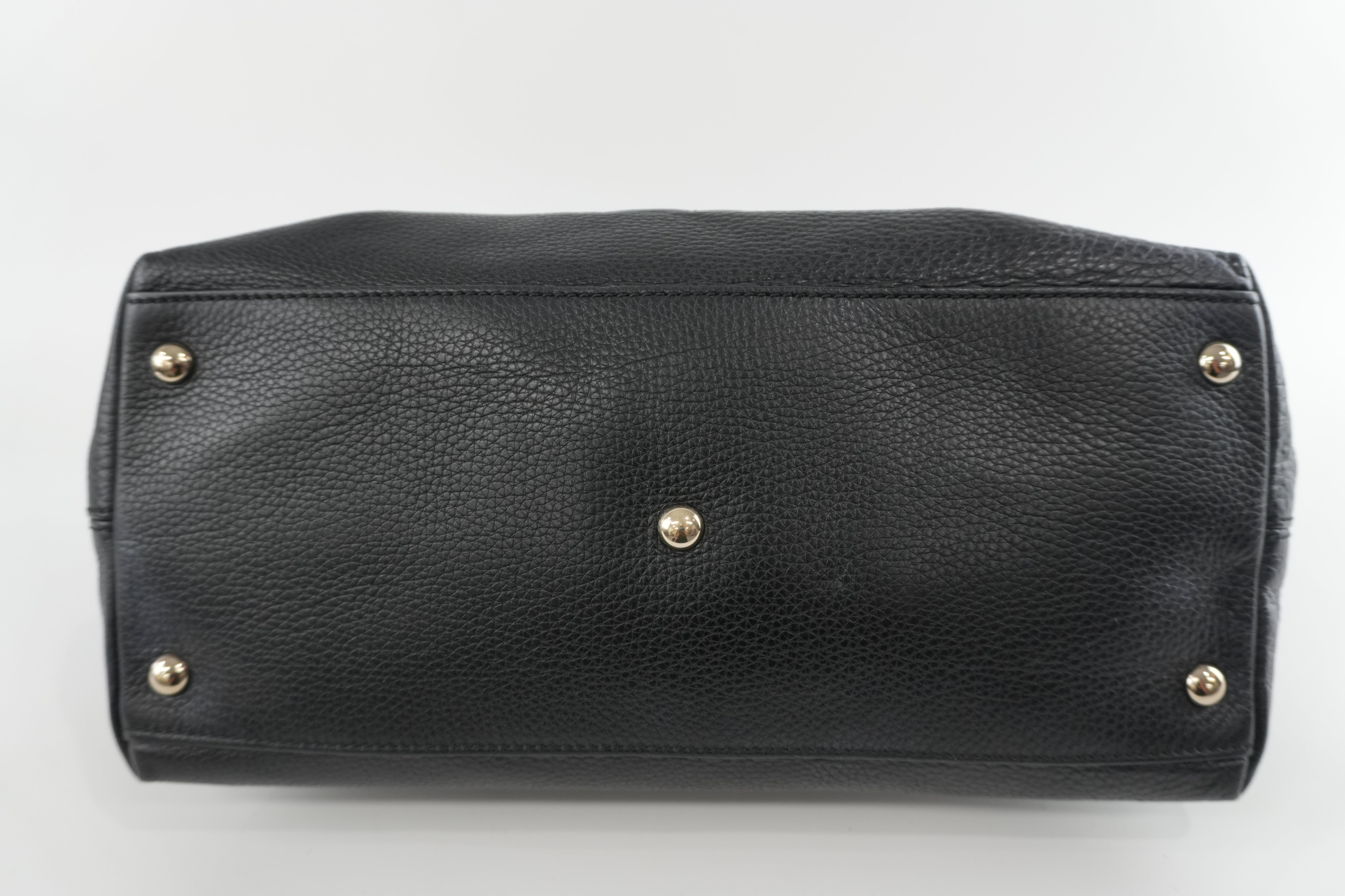 Gucci Soho Two Way Shoulder Bag Black Used