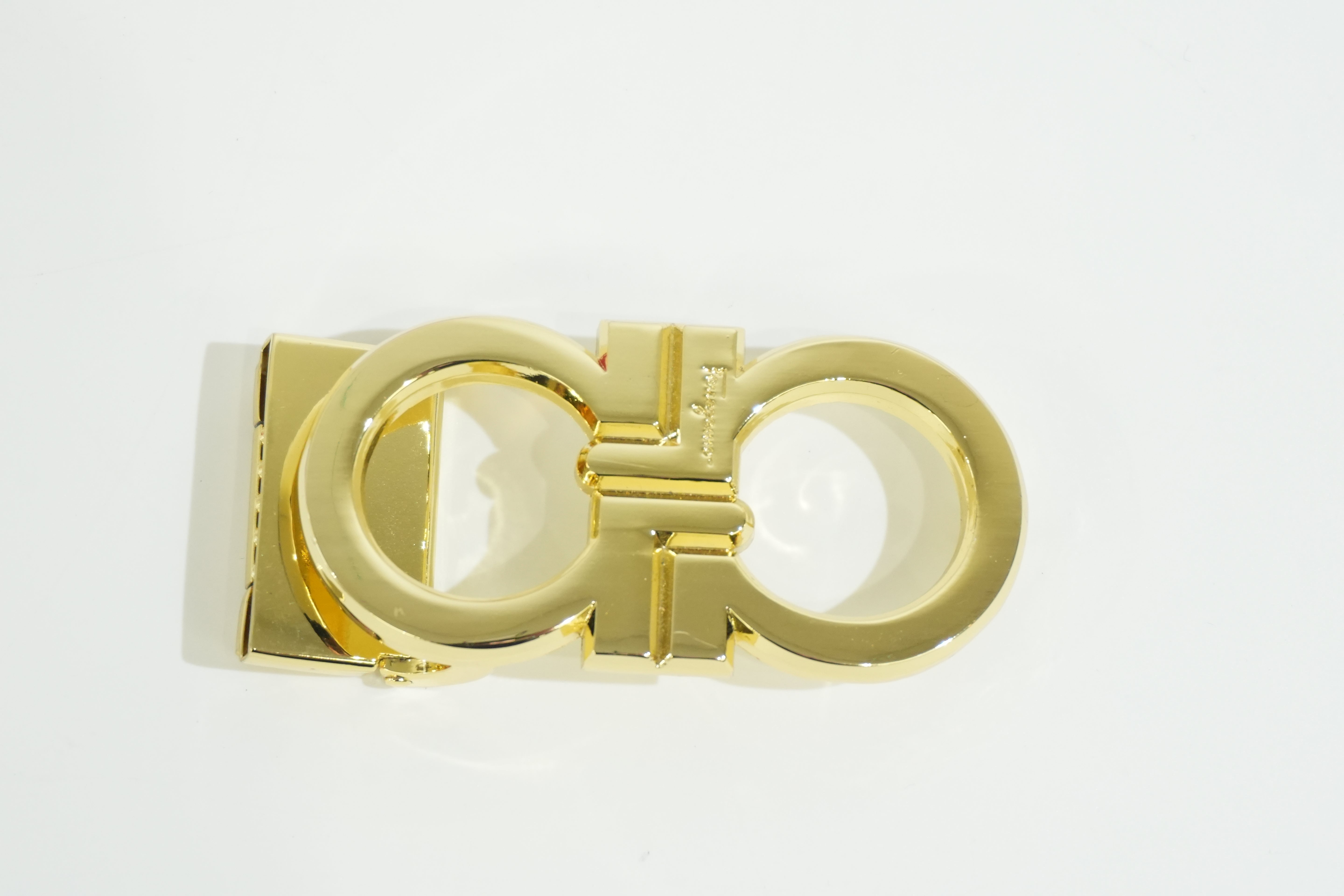 Pre-owned Ferragamo Belt Red