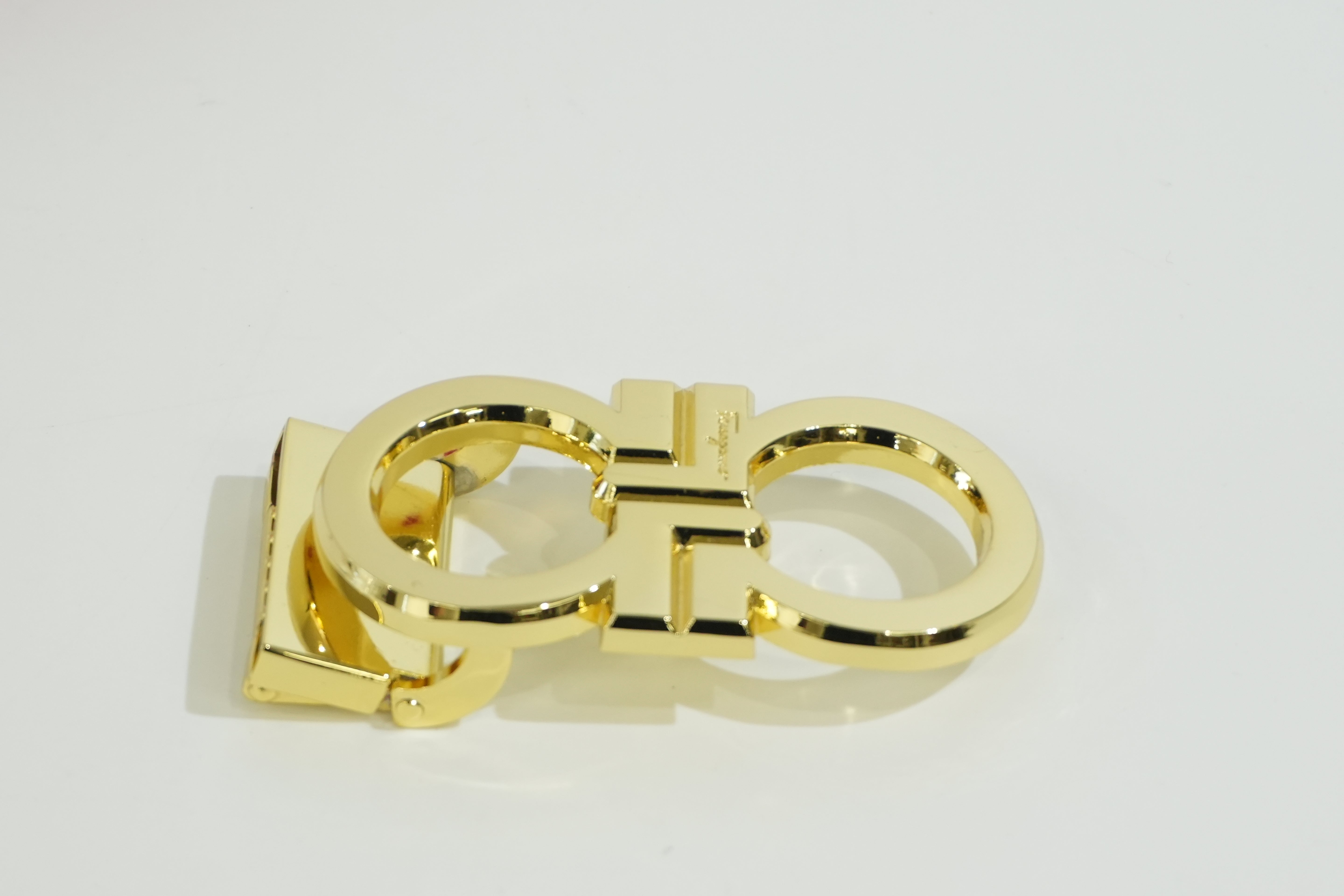 Pre-owned Ferragamo Belt Red