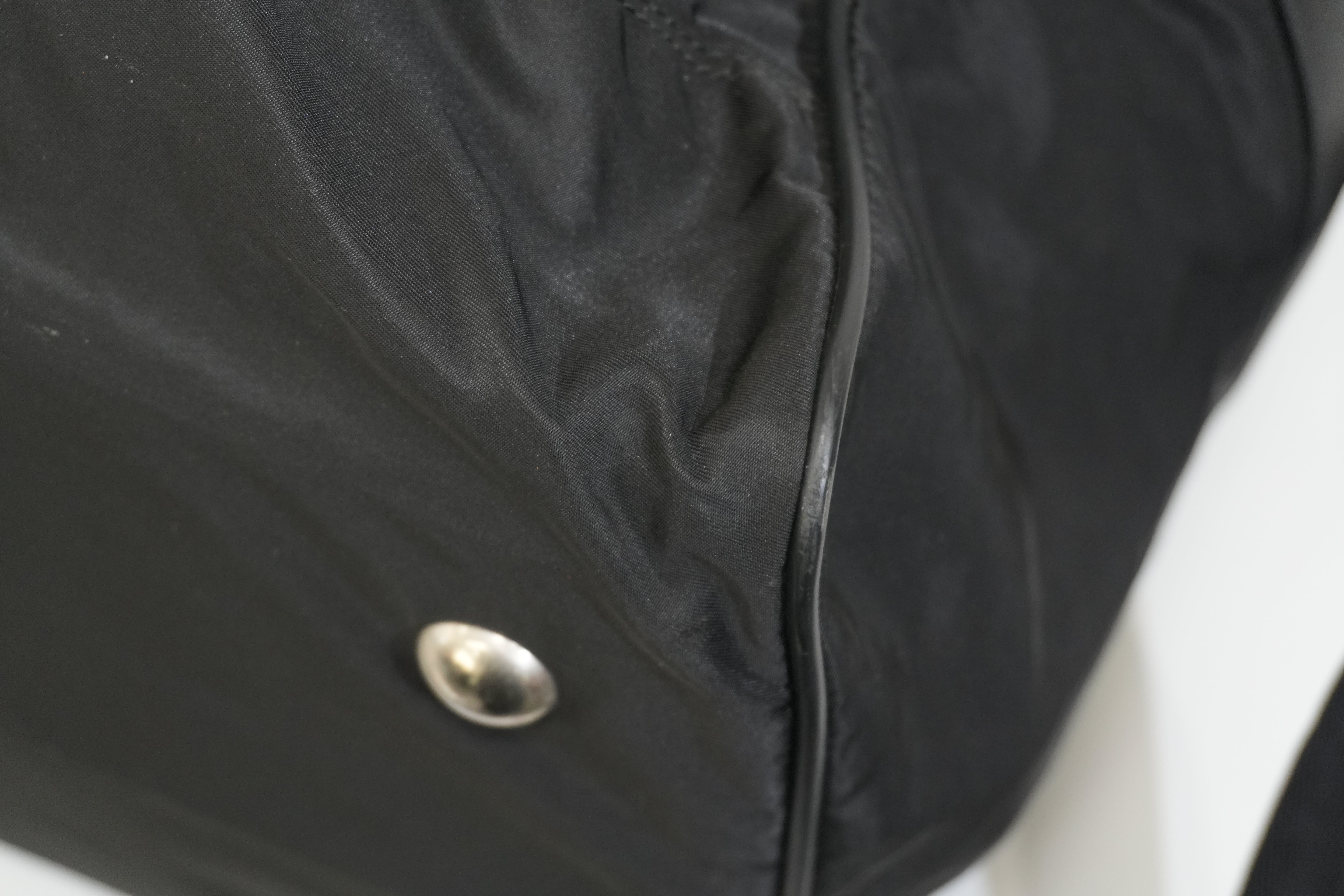 Pre-owned Prada Duffle Bag Black