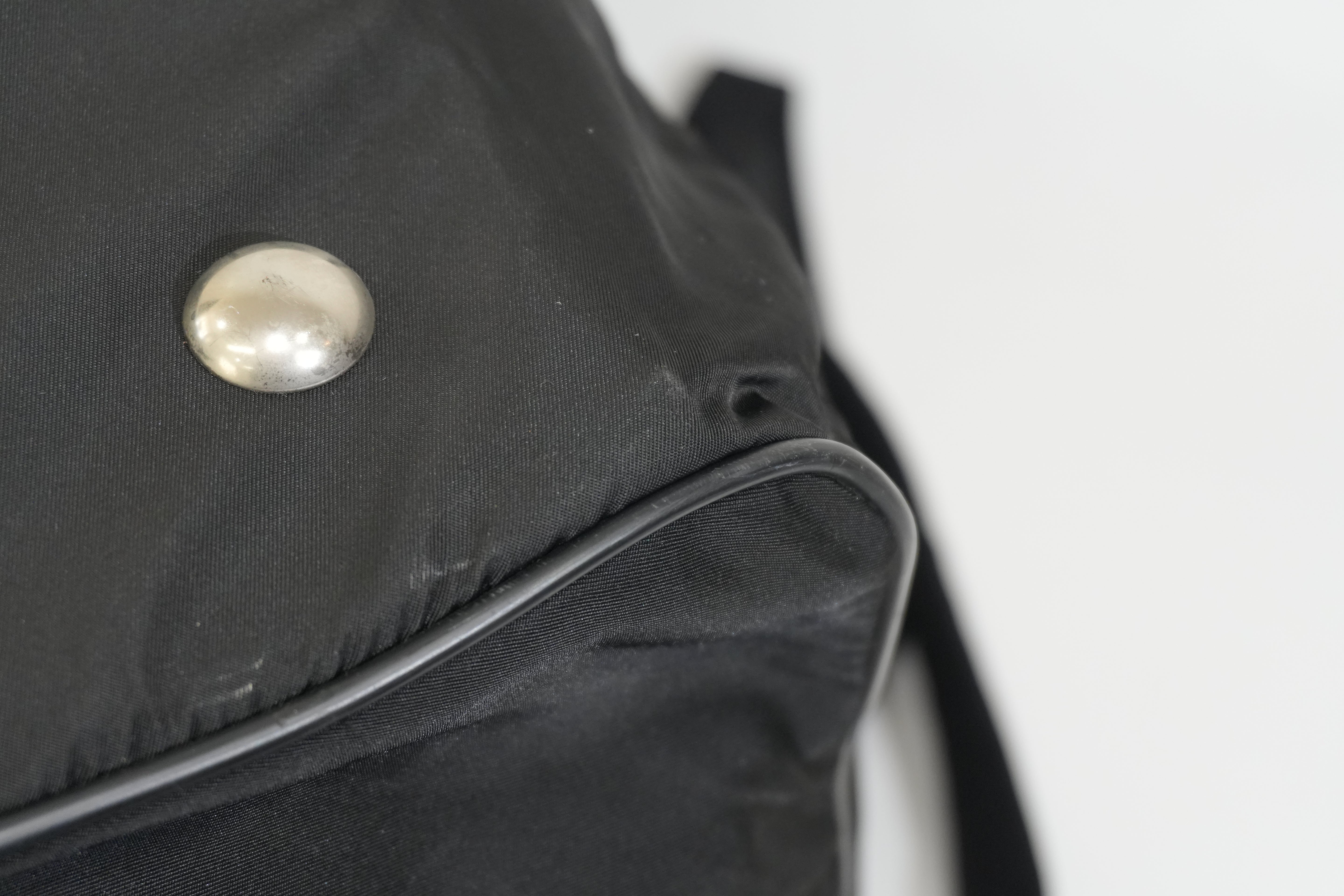 Pre-owned Prada Duffle Bag Black