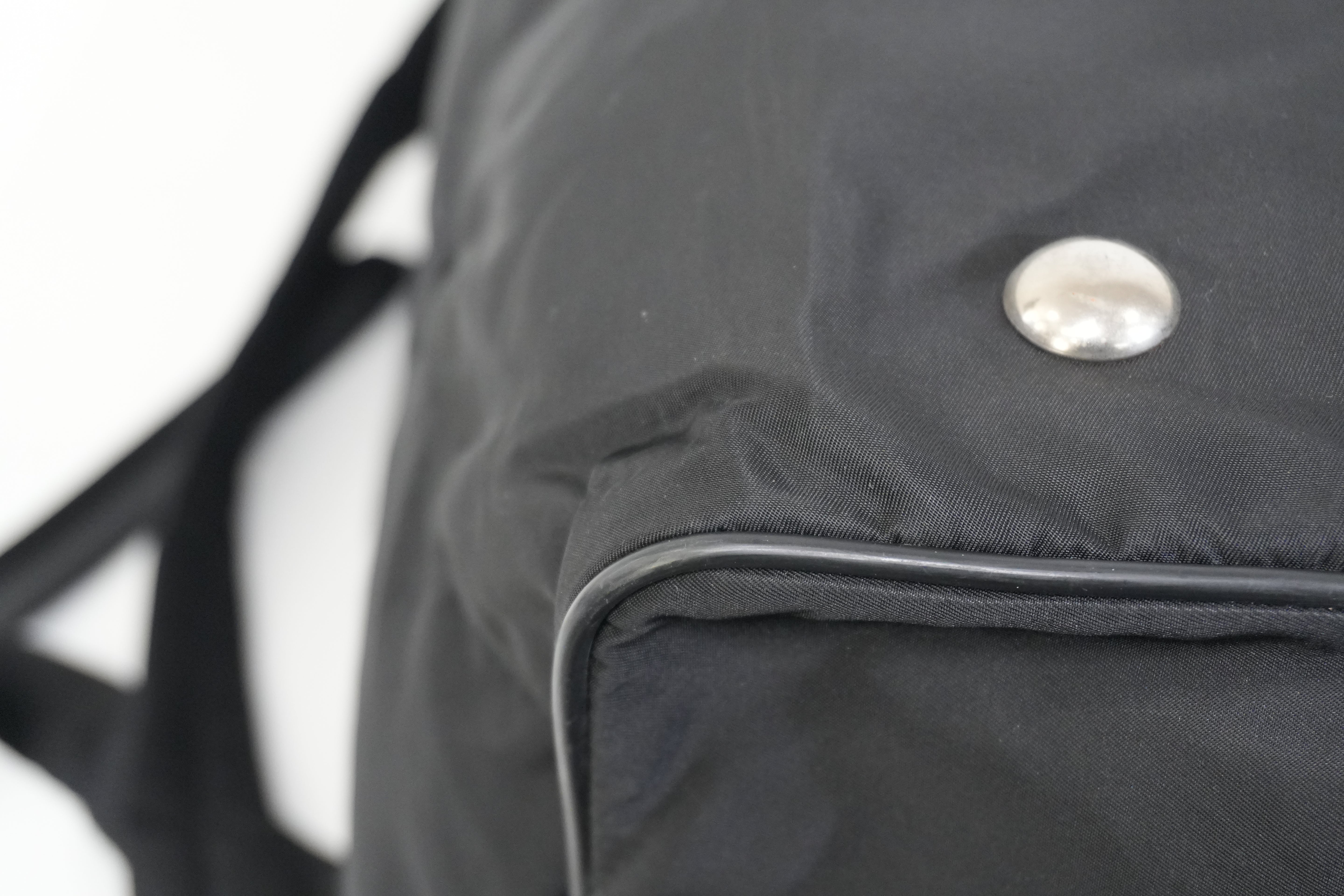 Pre-owned Prada Duffle Bag Black