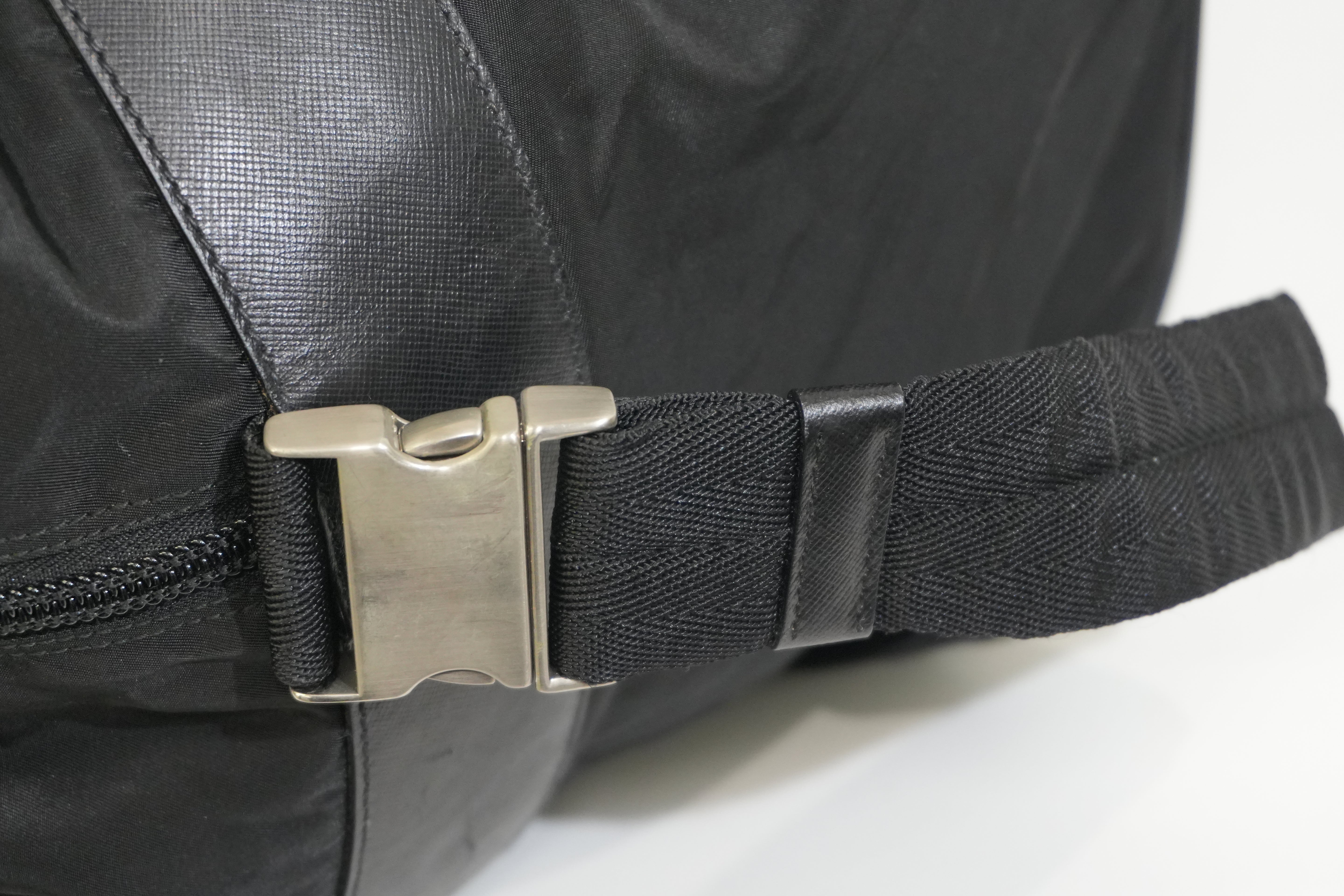 Pre-owned Prada Duffle Bag Black