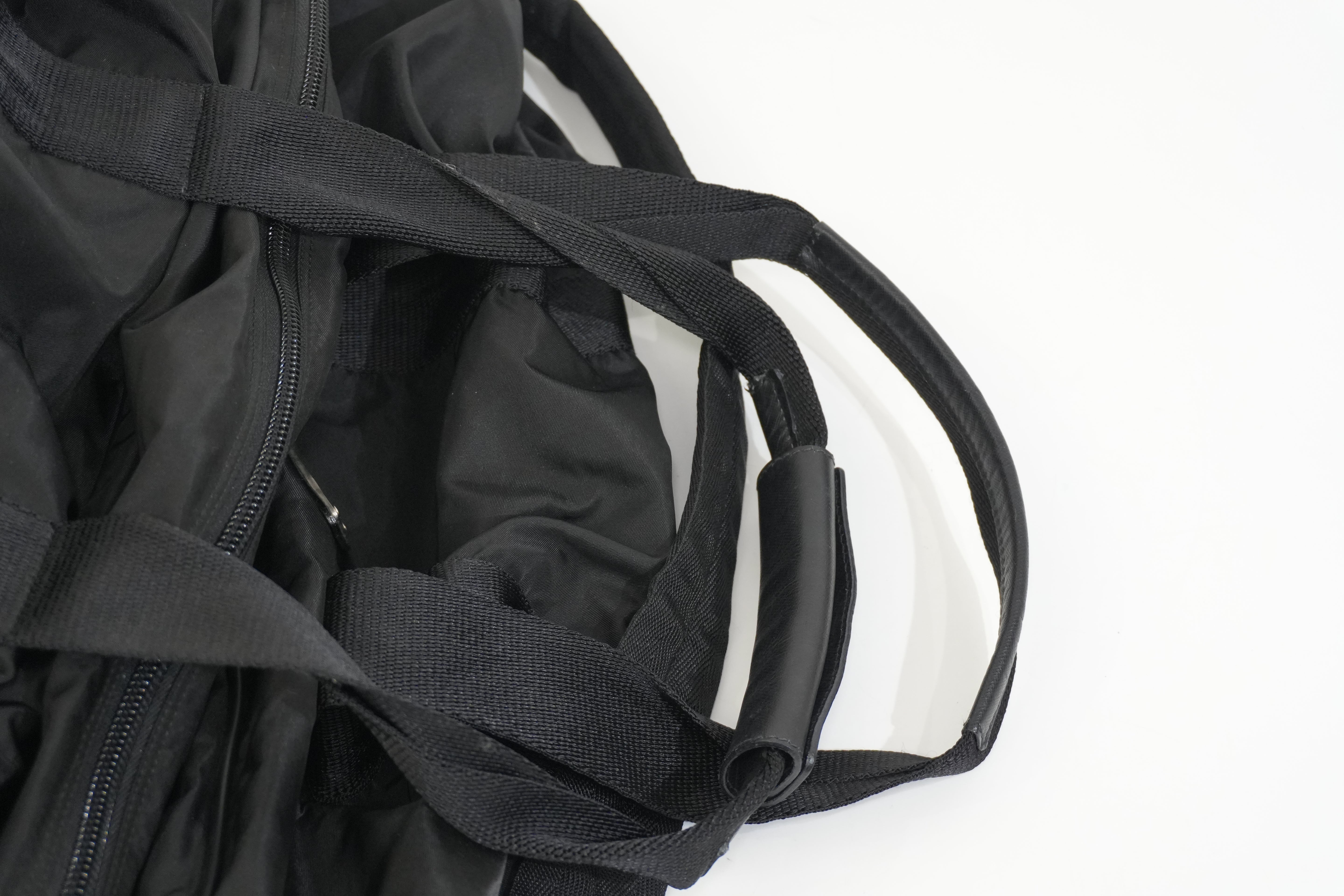Pre-owned Prada Duffle Bag Black