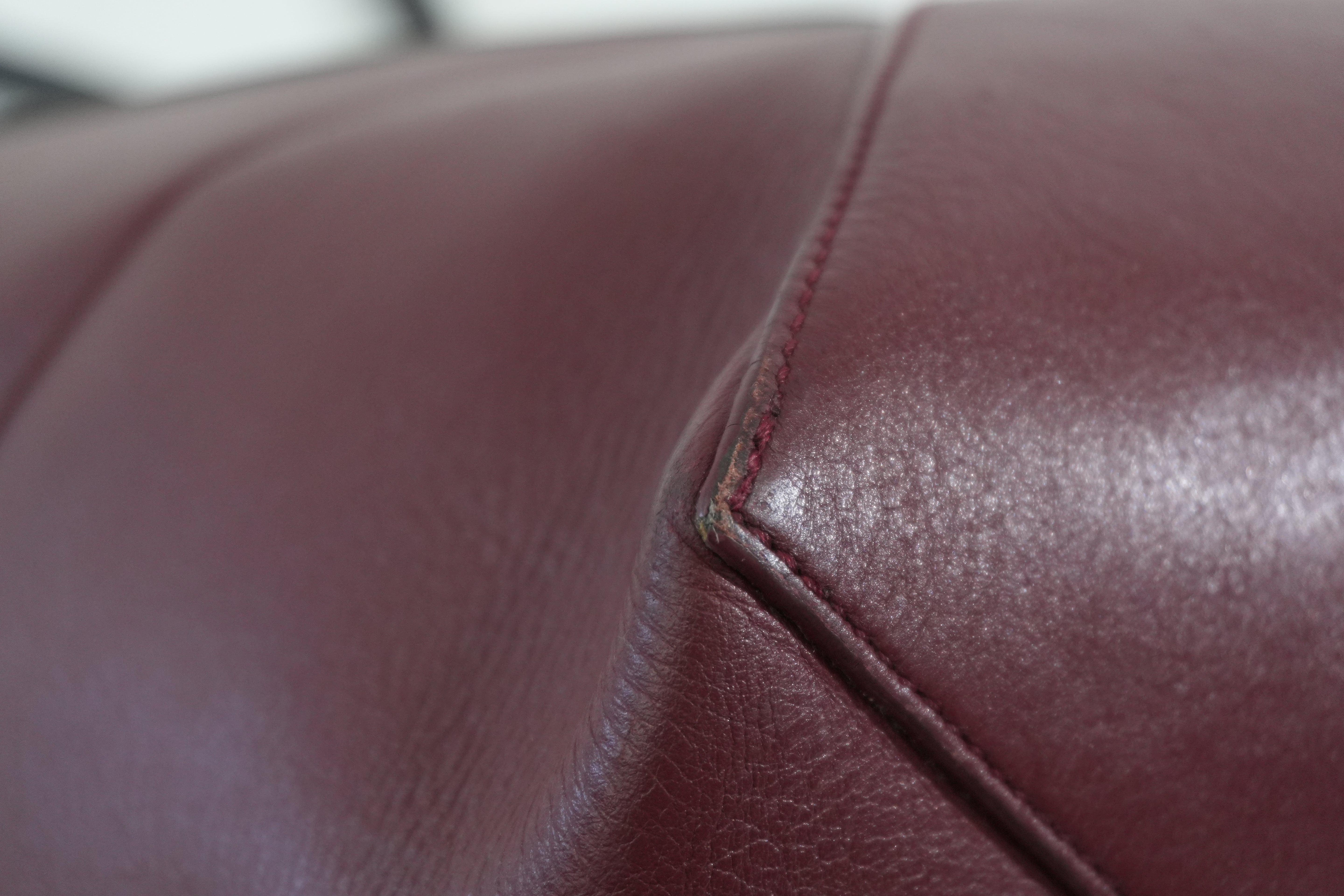 Pre-owned Loewe Puzzle Fold Tote Bag Brown and Burgundy