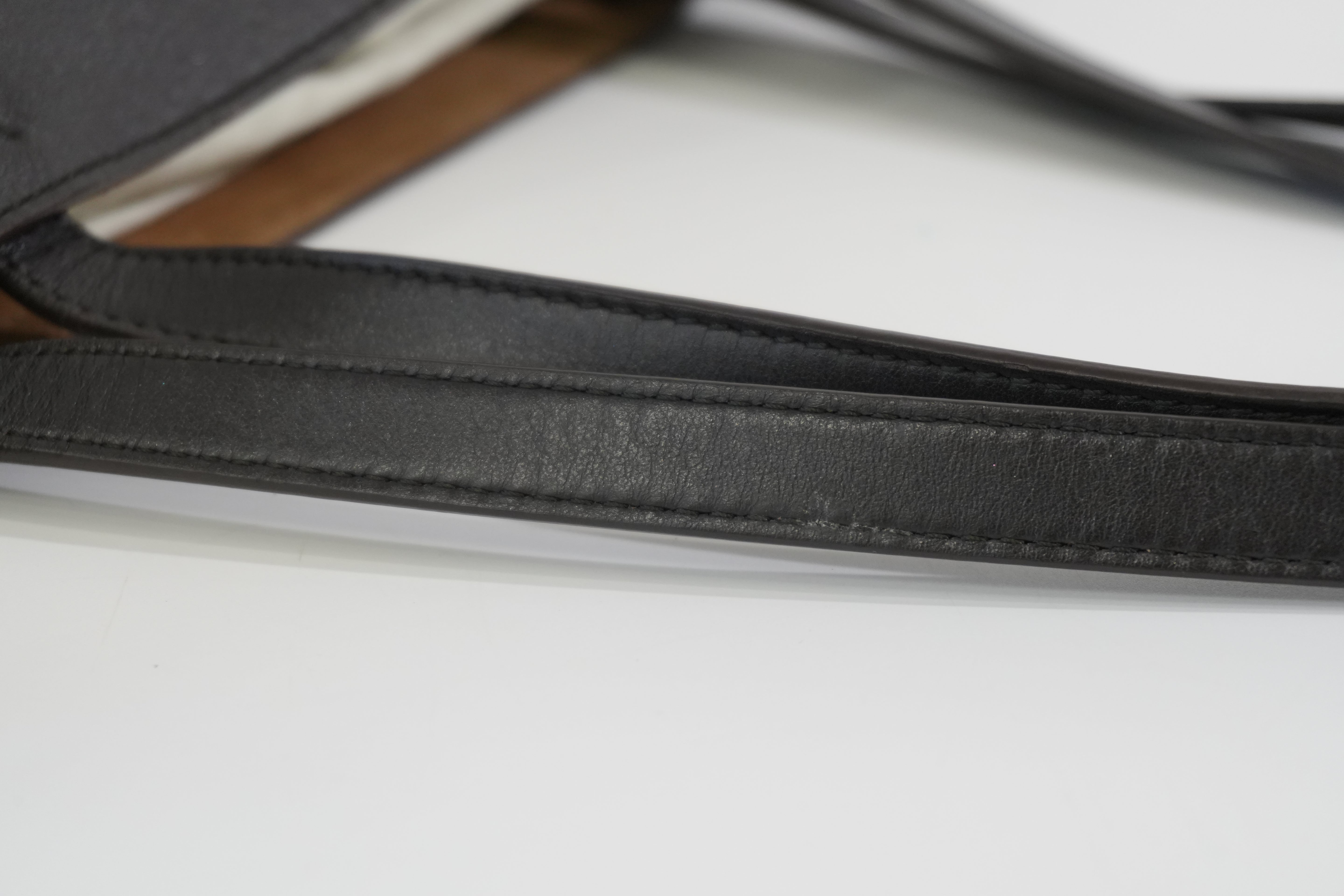 Pre-owned Loewe Puzzle Fold Tote Bag Brown and Burgundy