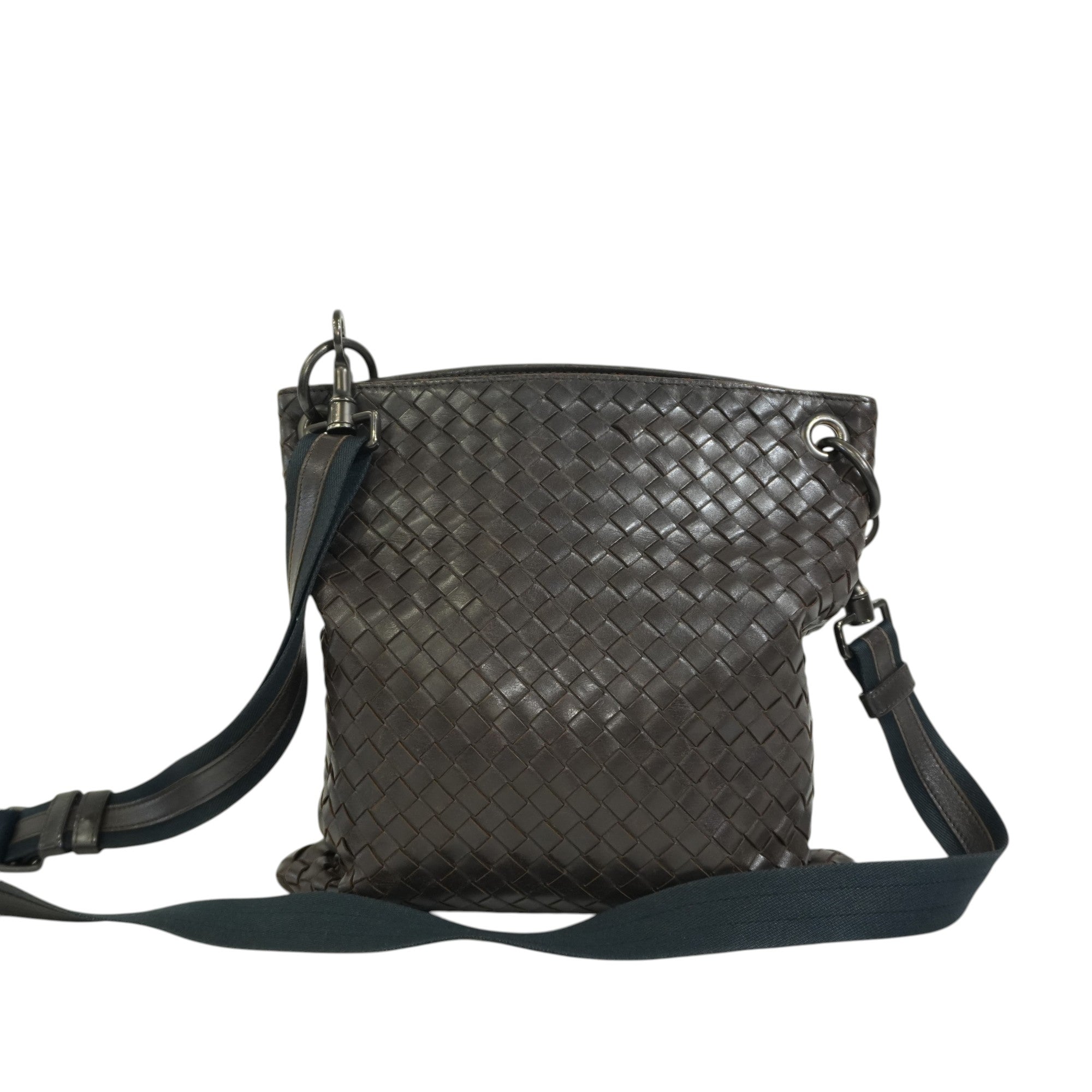 Pre-owned Bottega Crossbody Bag Brown
