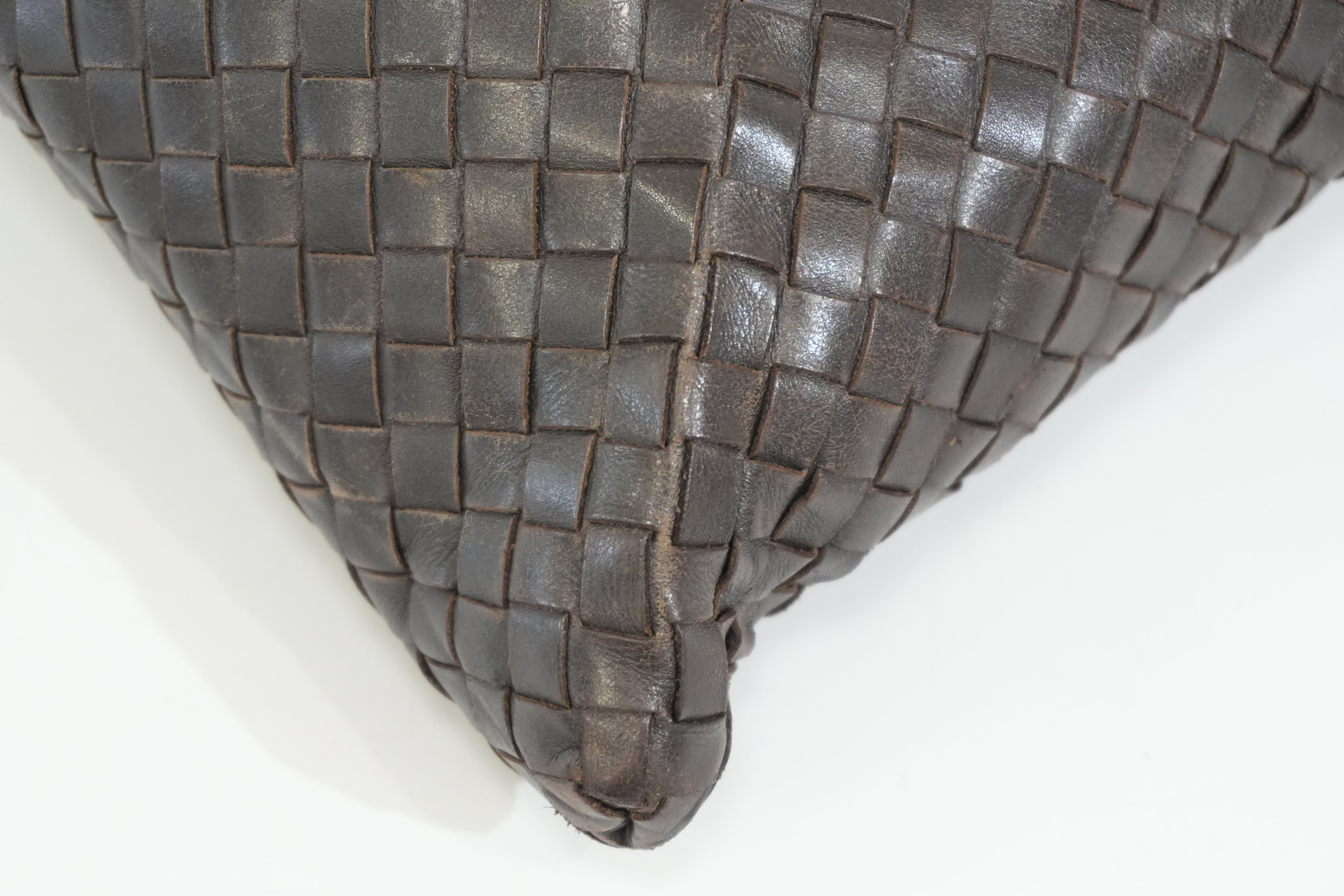 Pre-owned Bottega Crossbody Bag Brown