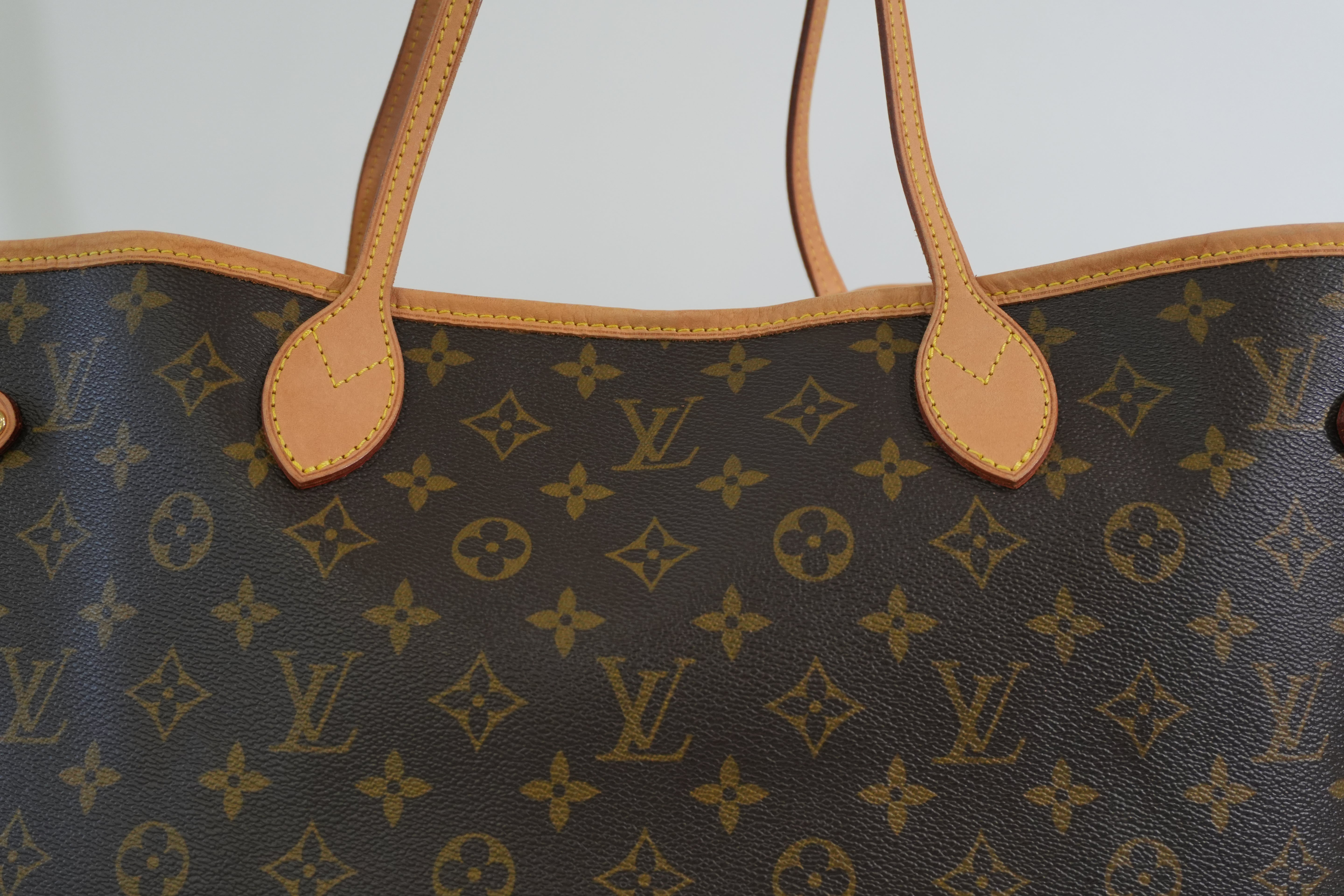 Pre-owned Louis Vuitton Monogram Neverfull GM Tote Bag