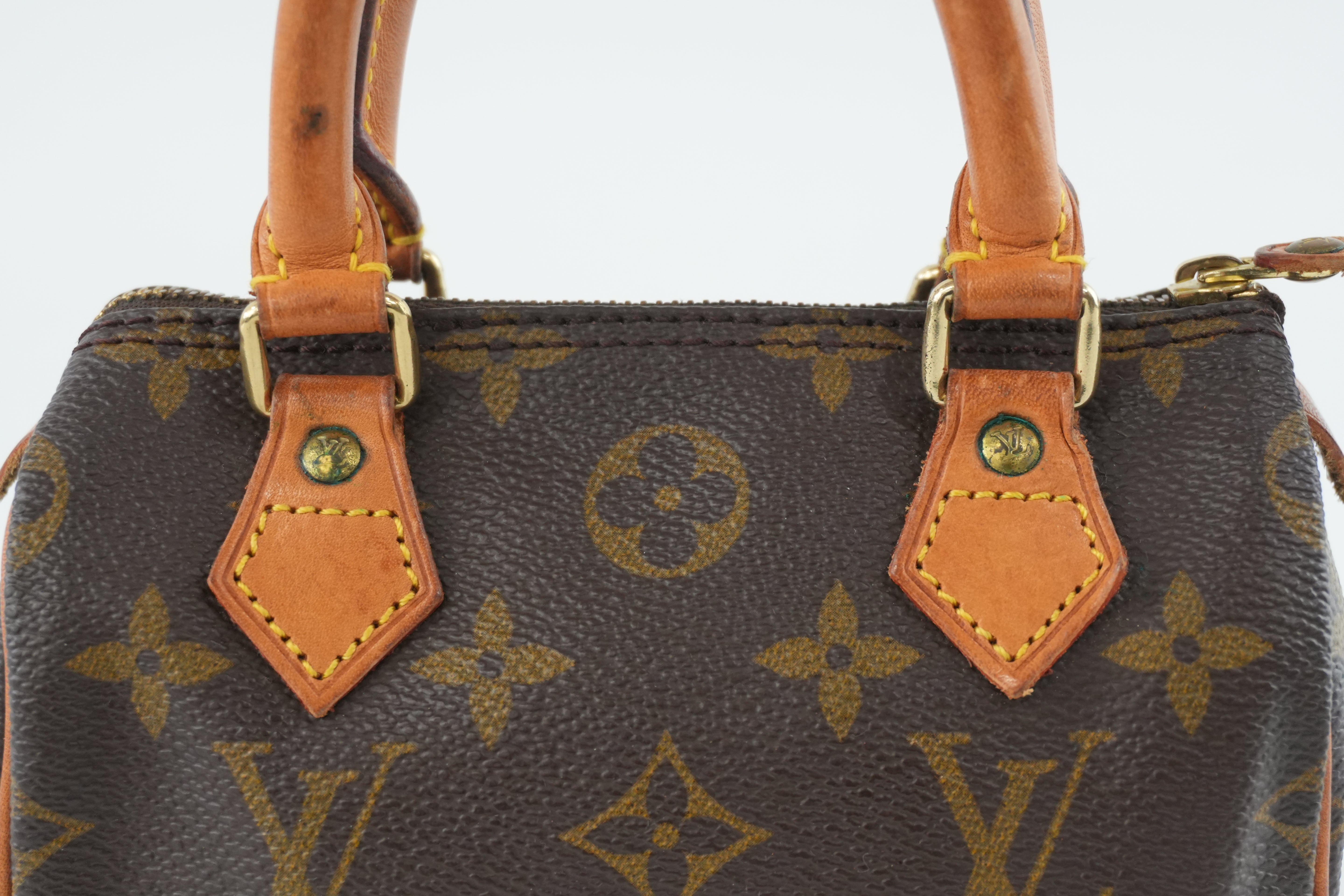 Pre-owned Louis Vuitton Monogram Mini Speedy Handbag
