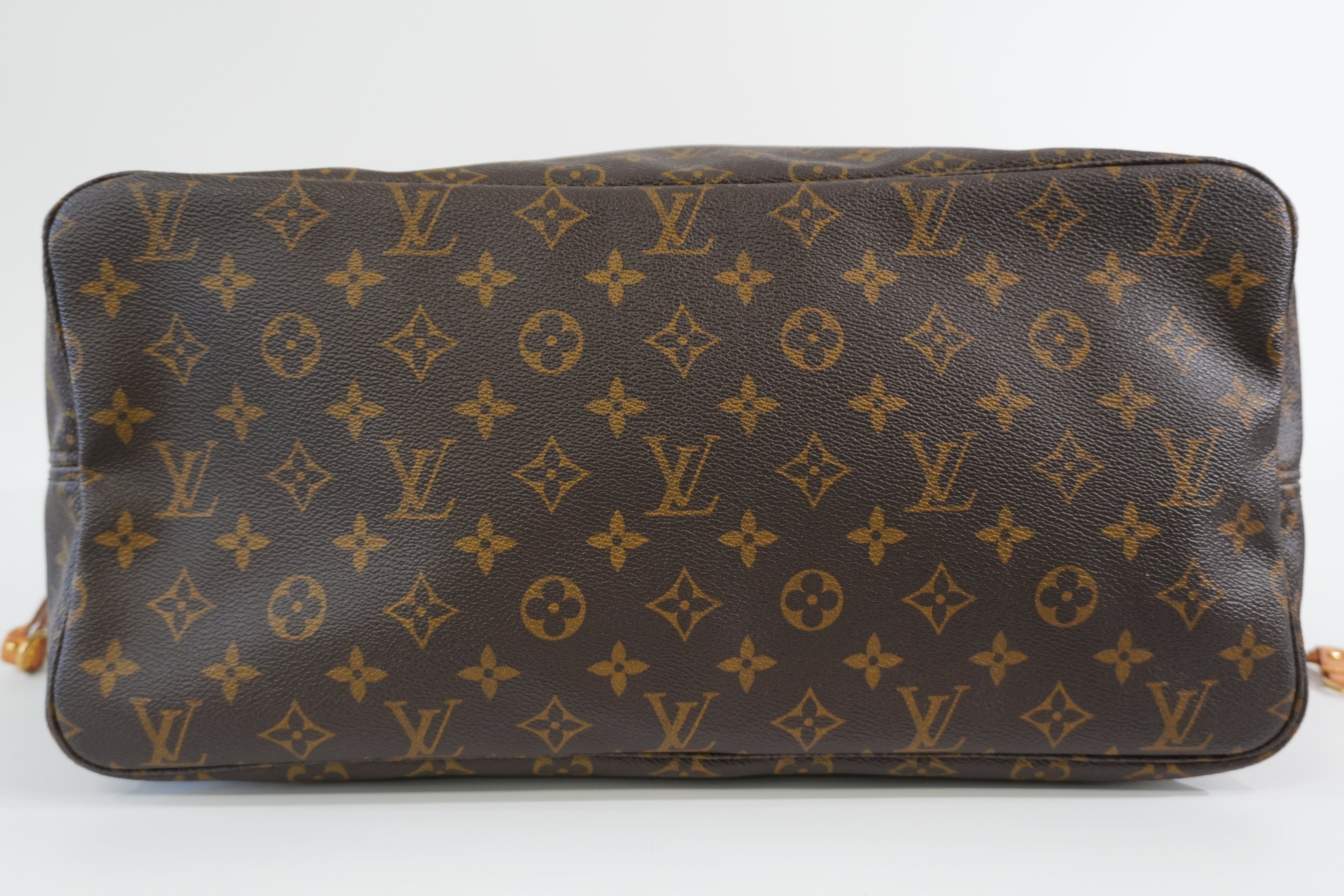 Pre-owned Louis Vuitton Monogram Neverfull GM Tote Bag