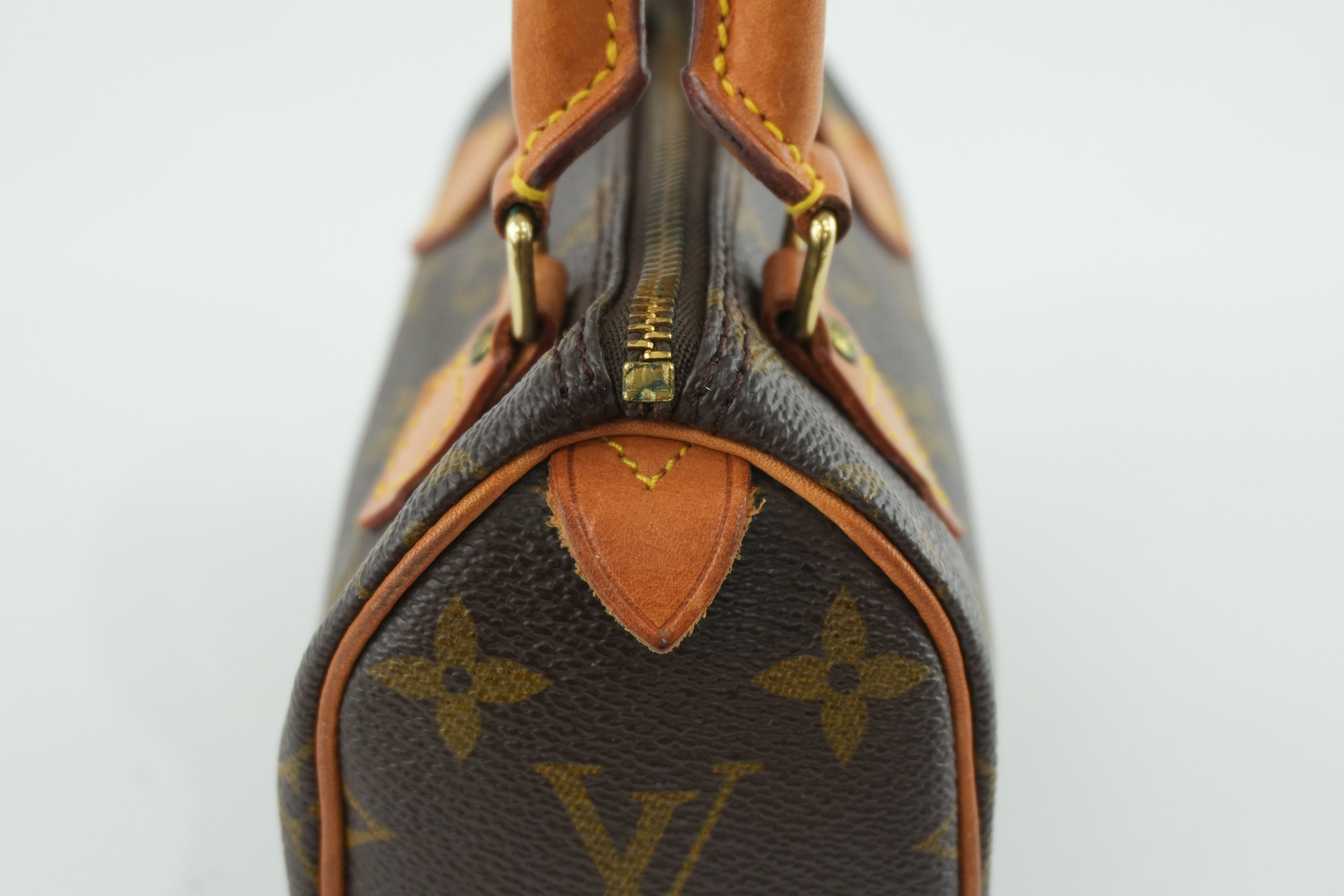 Pre-owned Louis Vuitton Monogram Mini Speedy Handbag