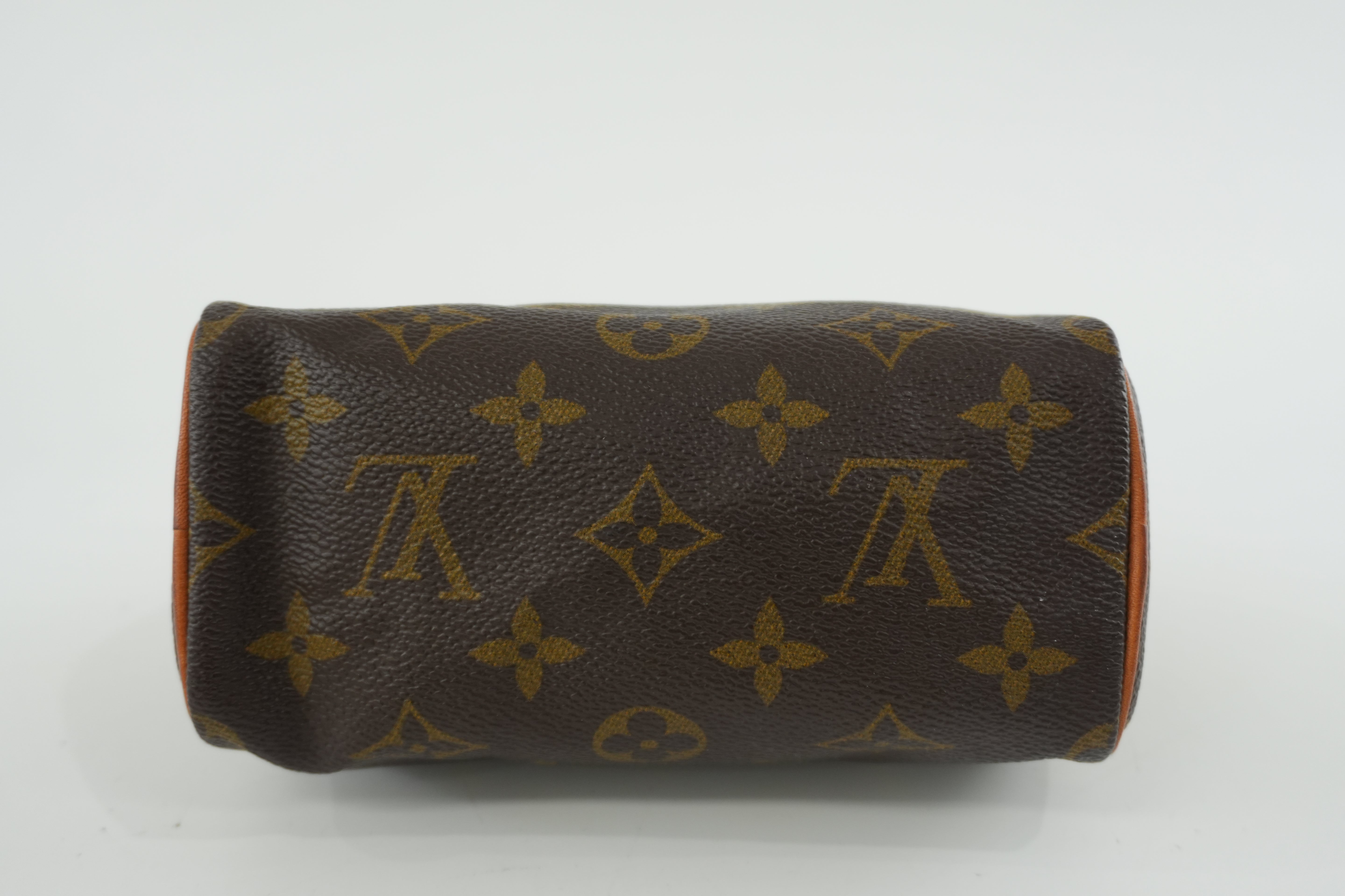 Pre-owned Louis Vuitton Monogram Mini Speedy Handbag
