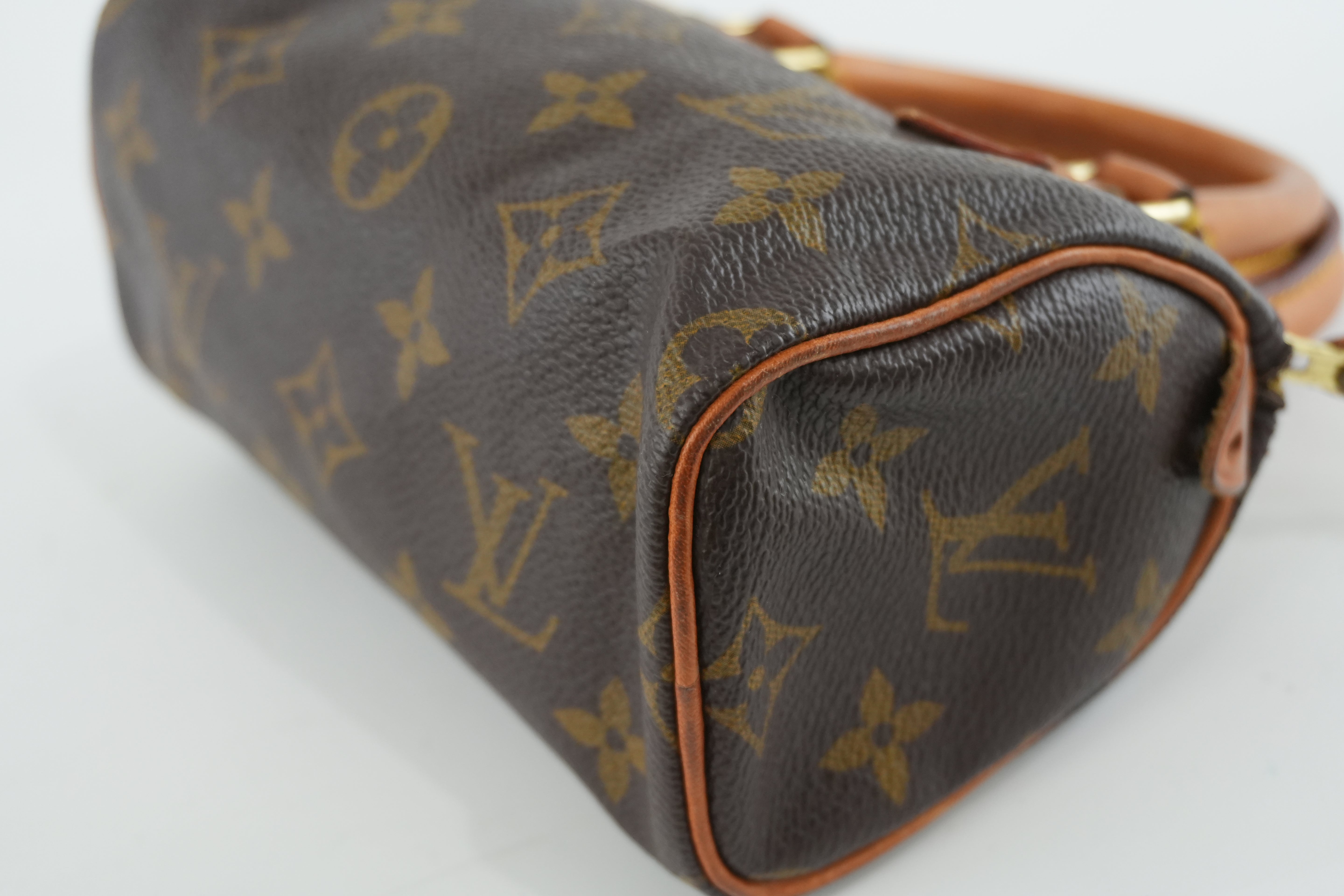 Pre-owned Louis Vuitton Monogram Mini Speedy Handbag