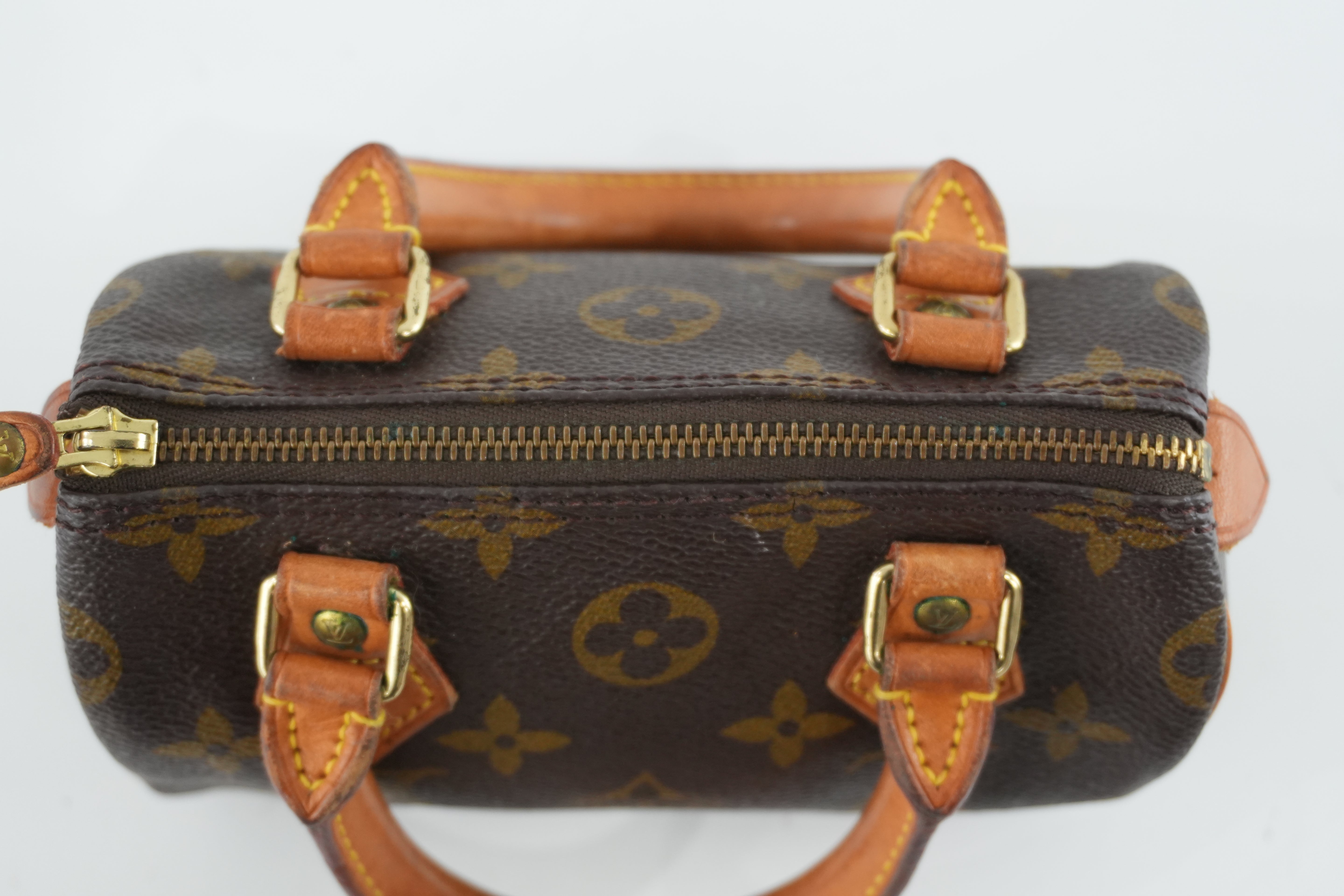 Pre-owned Louis Vuitton Monogram Mini Speedy Handbag