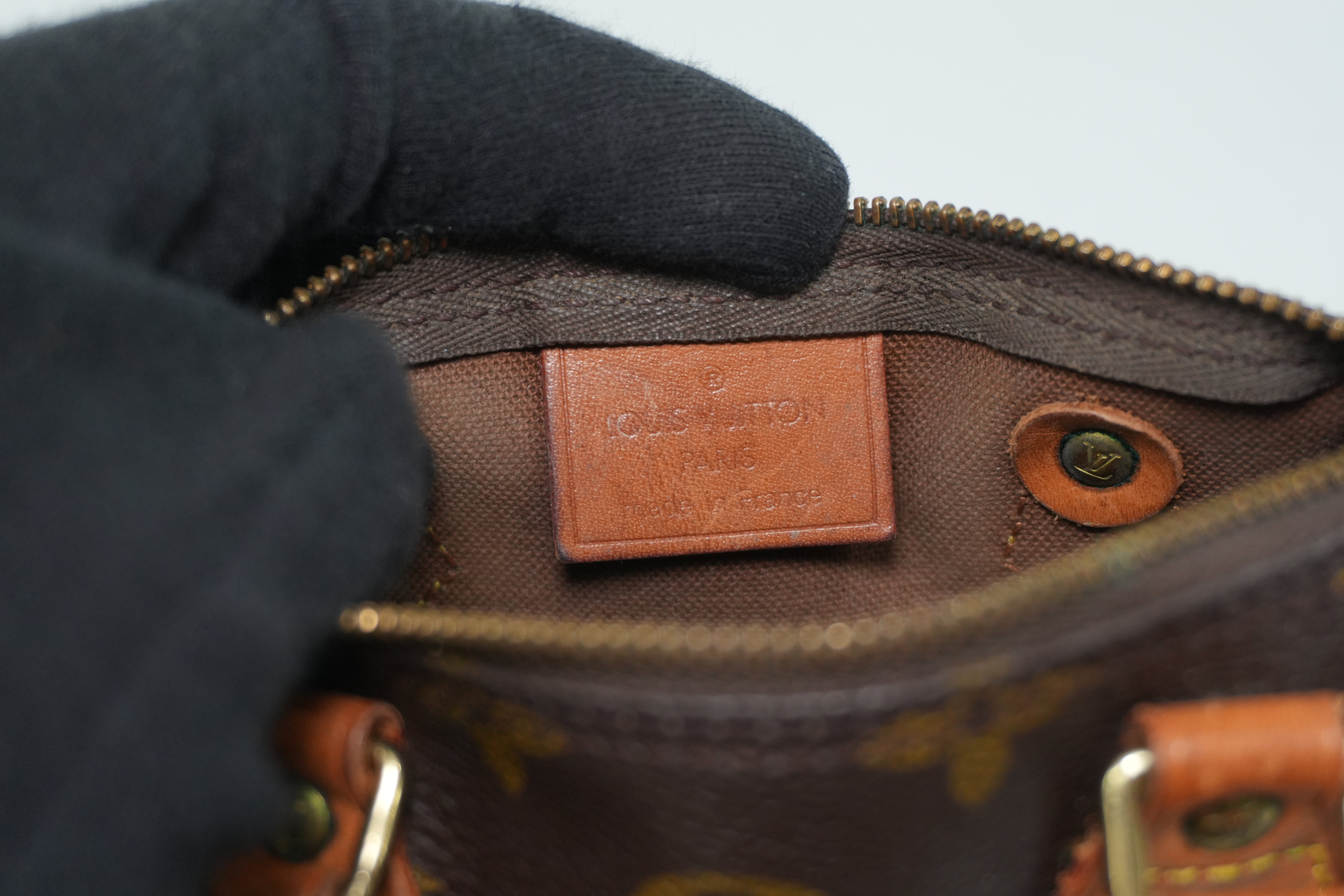 Pre-owned Louis Vuitton Monogram Mini Speedy Handbag