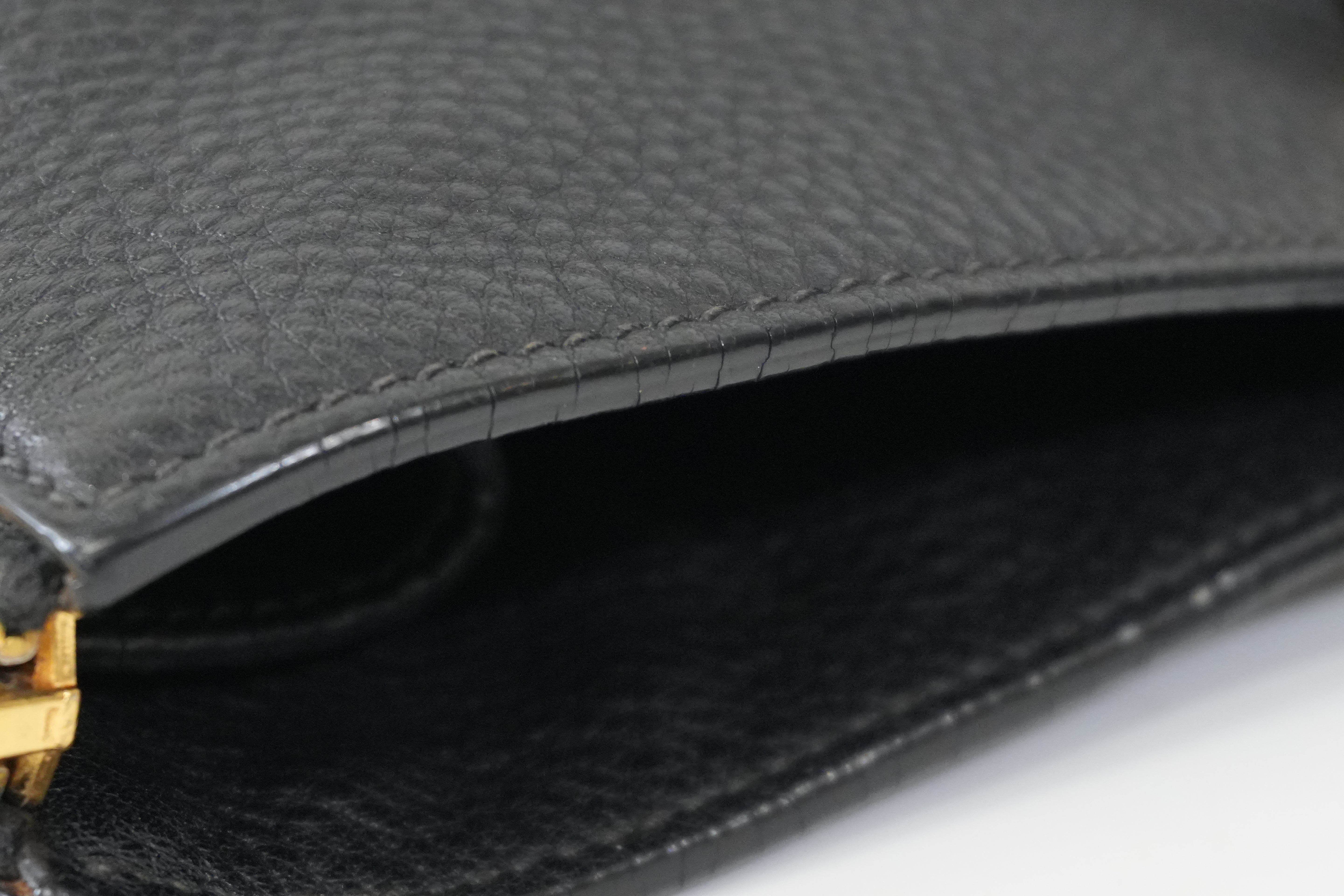 Pre-Owned Prada Daino Tote Bag Black