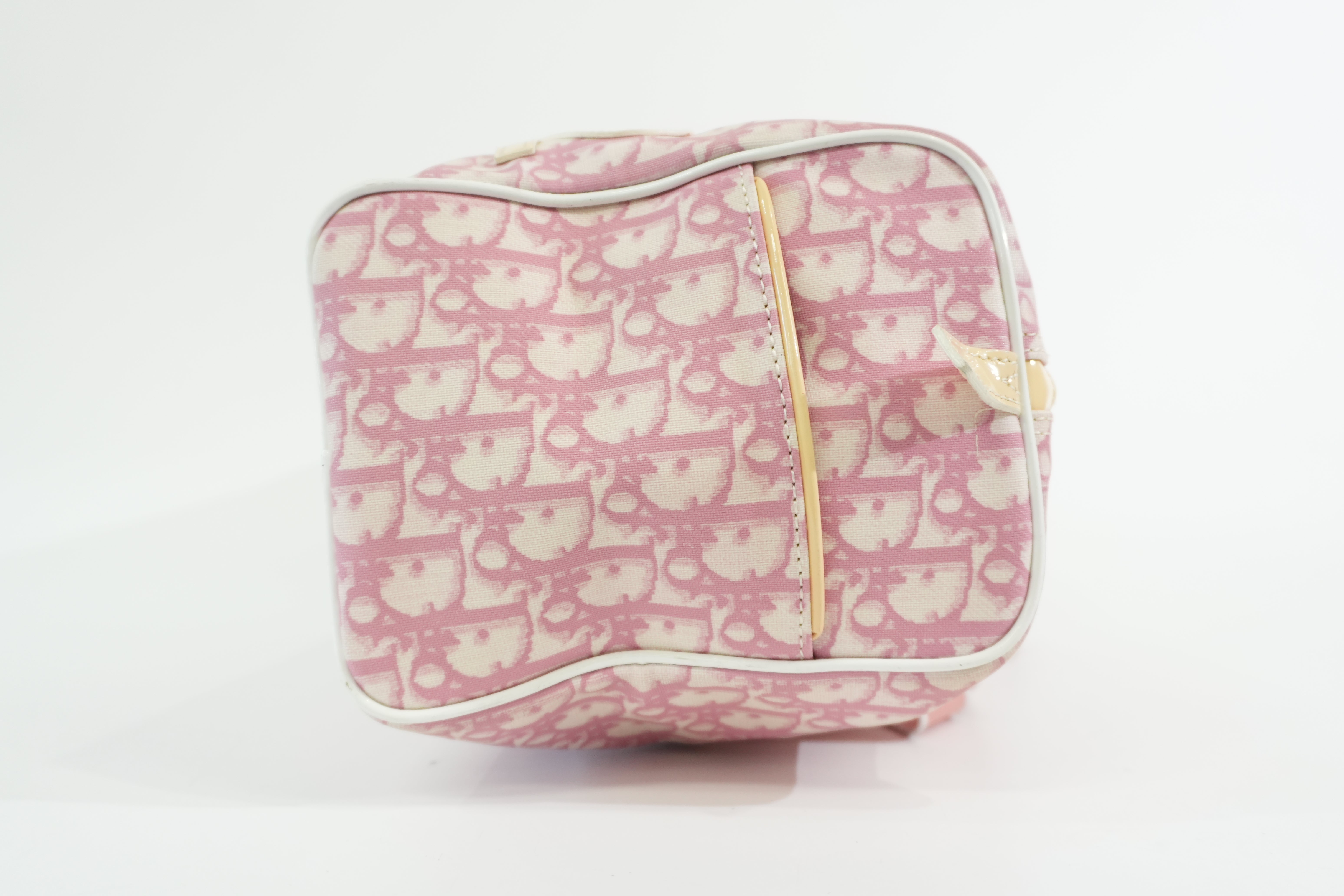 Pre-owned Dior Oblique Handbag Pink