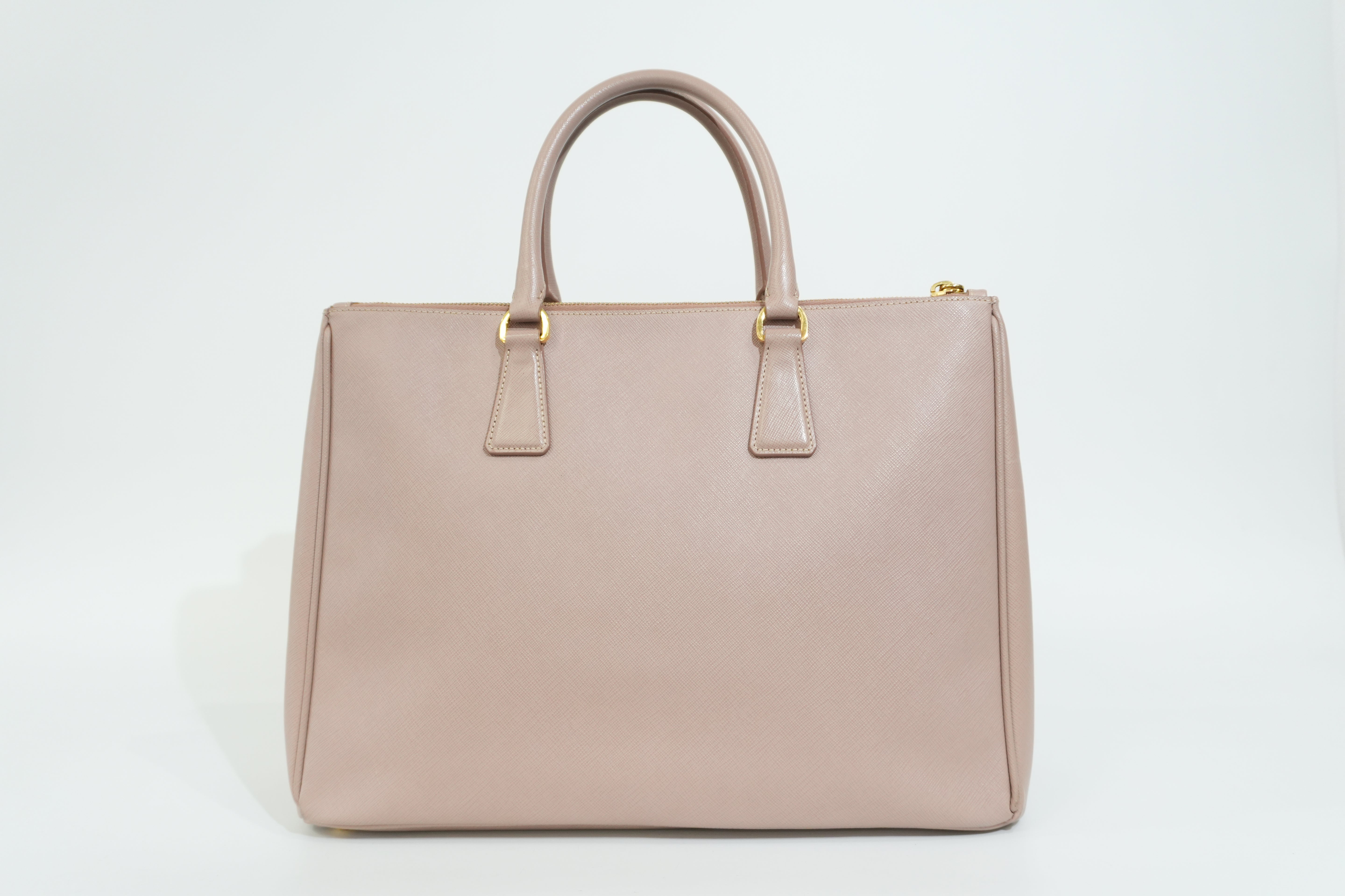 Pre-owned Prada Saffiano Handbag Pink