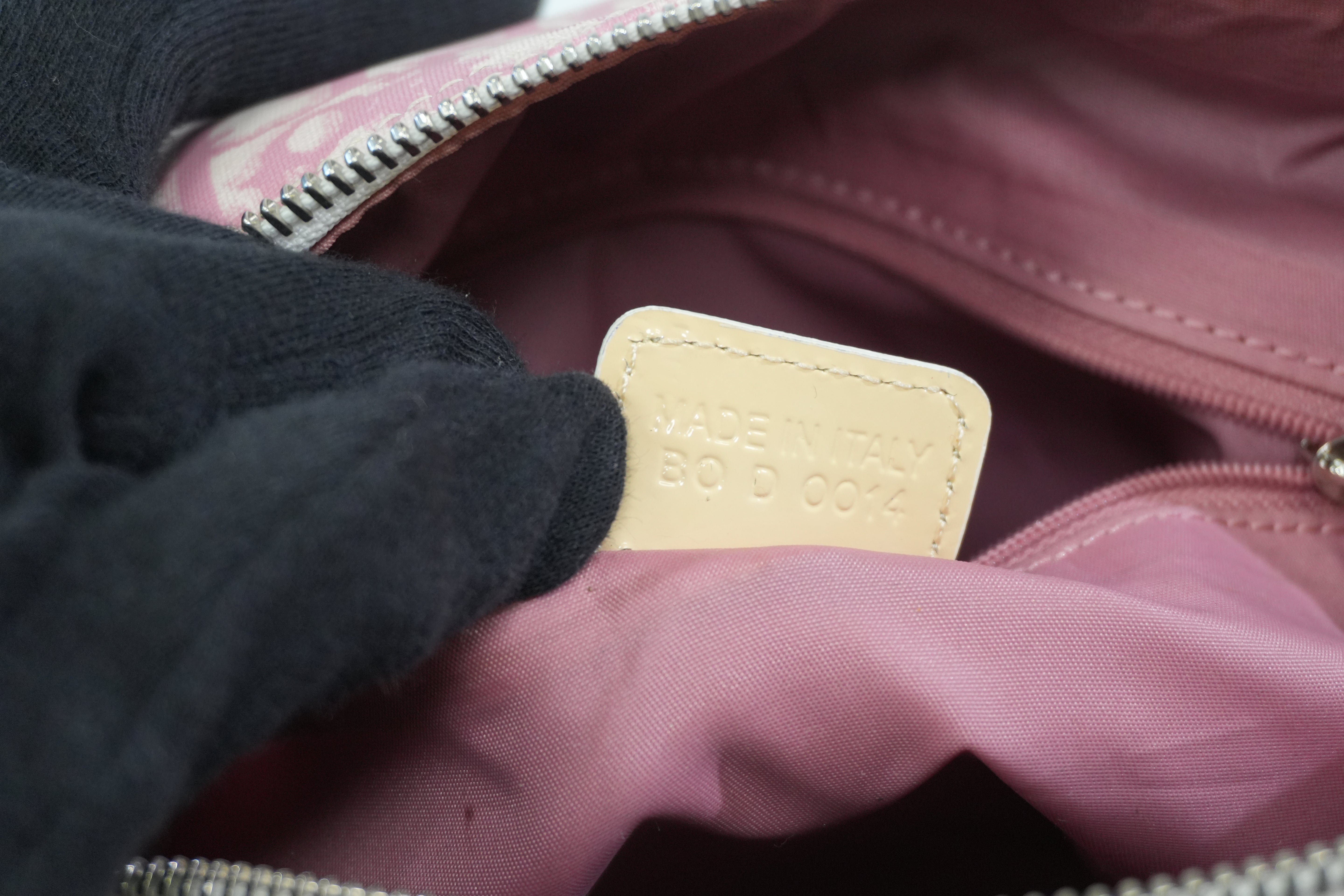 Pre-owned Dior Oblique Handbag Pink