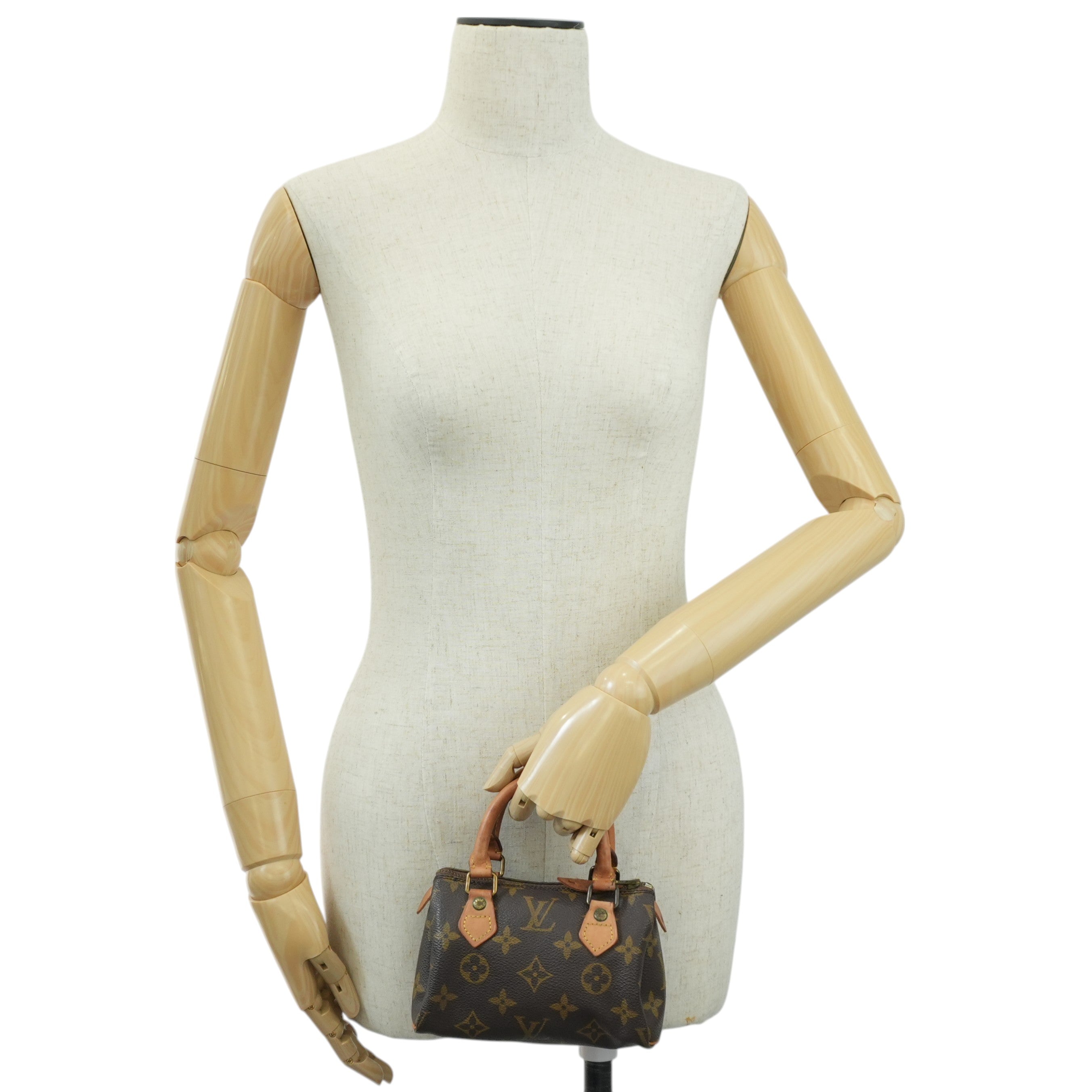 Louis Vuitton Monogram Vintage Mini Speedy Used