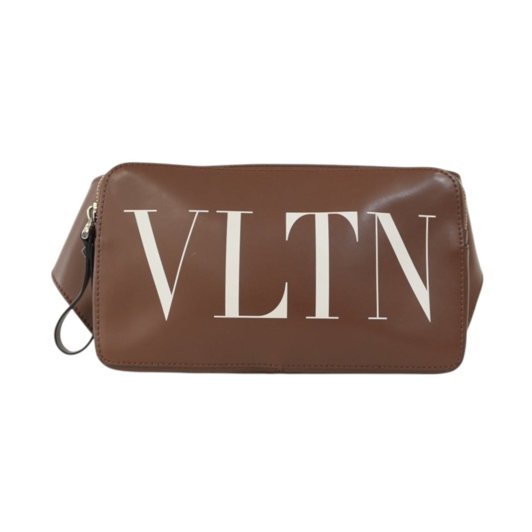 Pre-Owned Valentino VLTN Crossbody Bag Brown