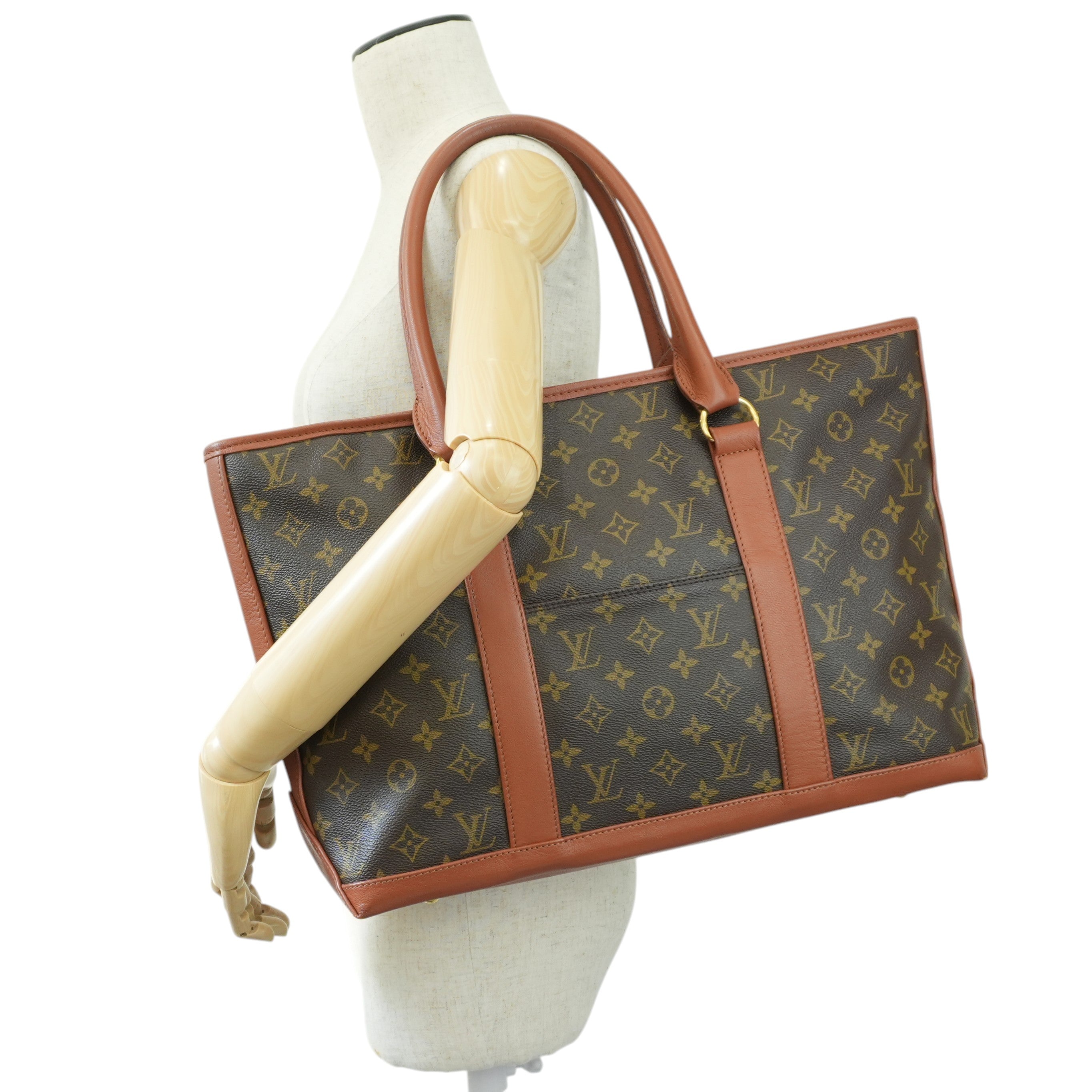 Louis Vuitton Vintage Weekender Tote Bag Used