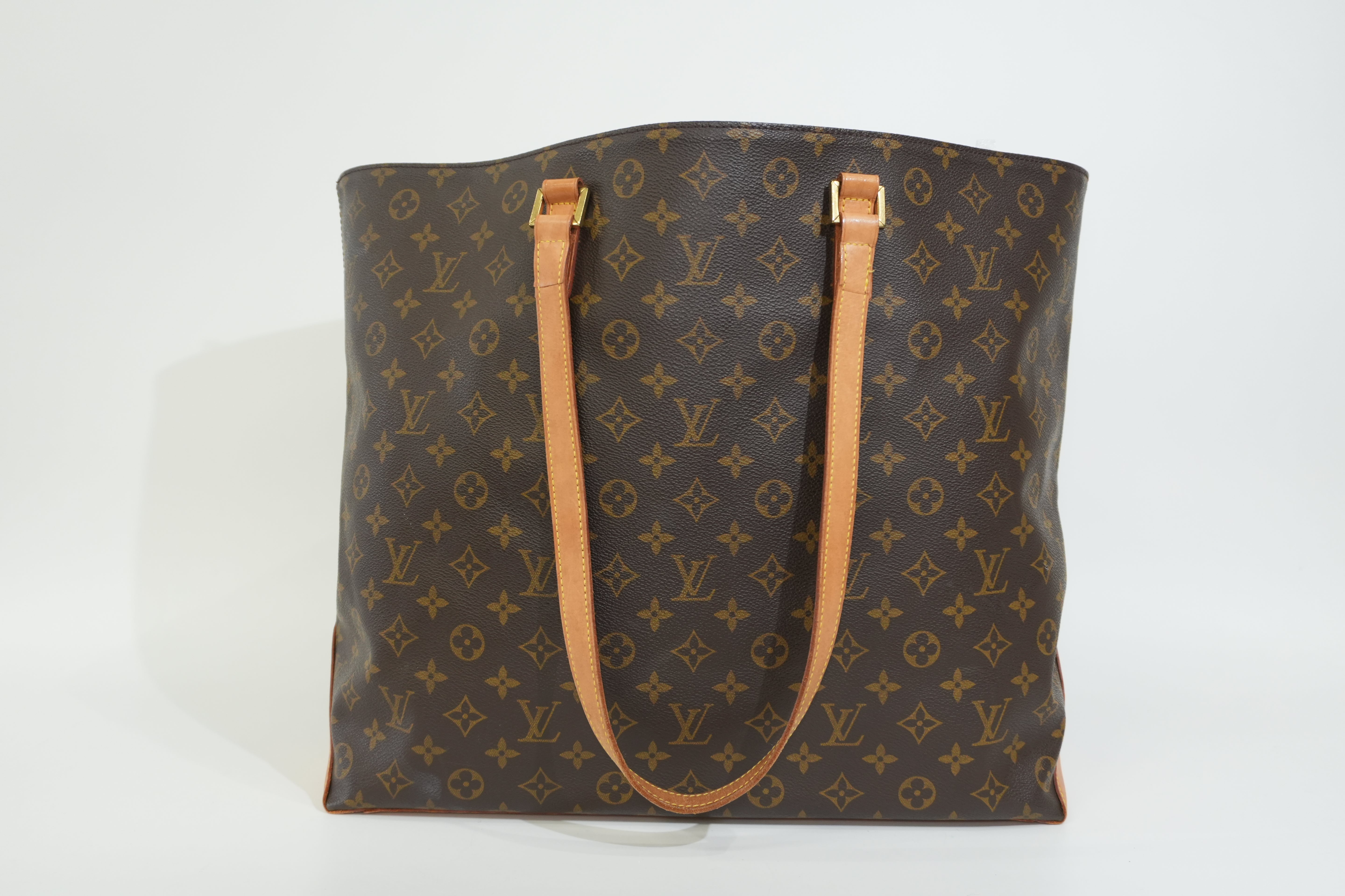 Pre-owned Louis Vuitton Monogram Cabas Mezzo Tote Bag