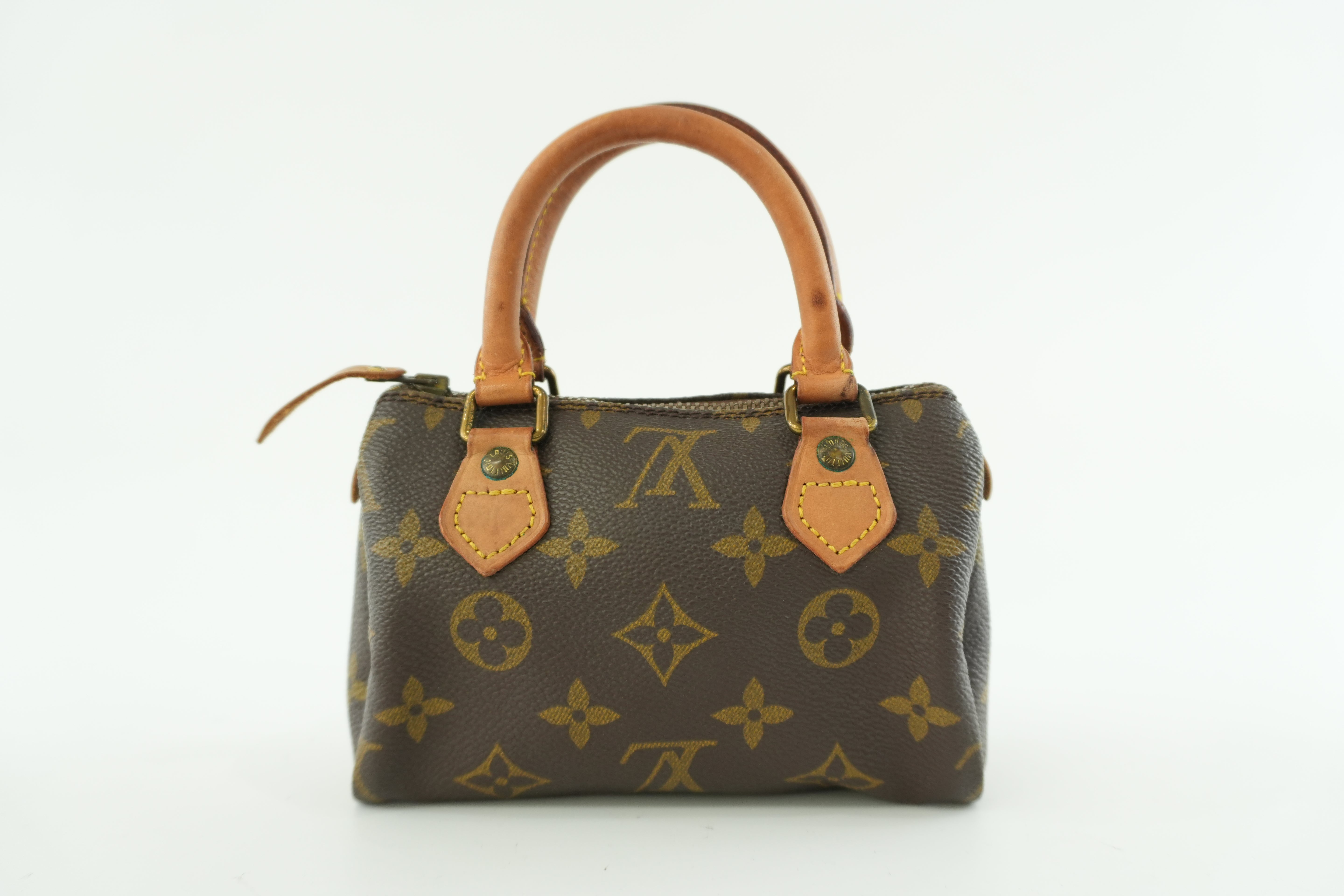 Louis Vuitton Monogram Vintage Mini Speedy Used