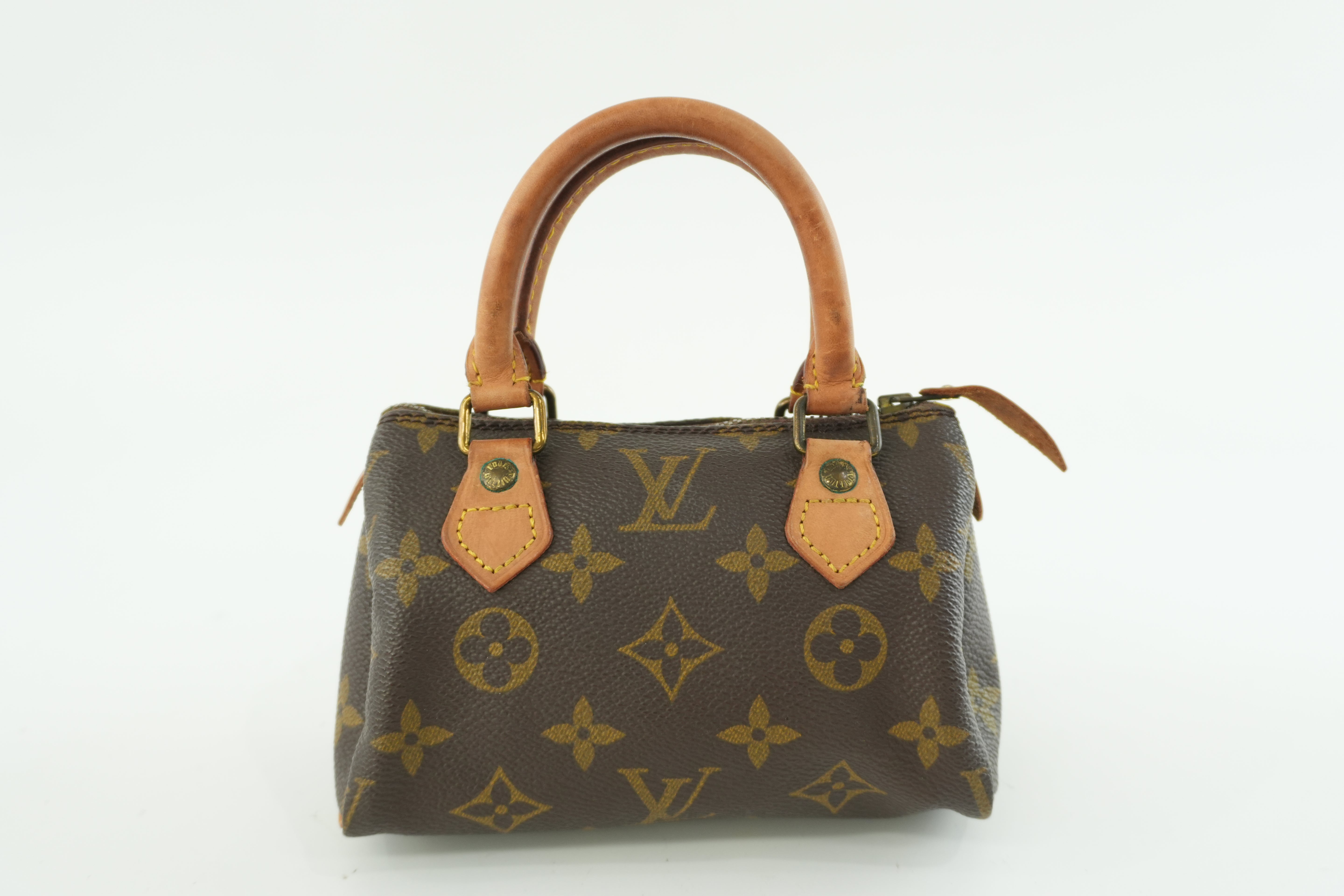 Louis Vuitton Monogram Vintage Mini Speedy Used