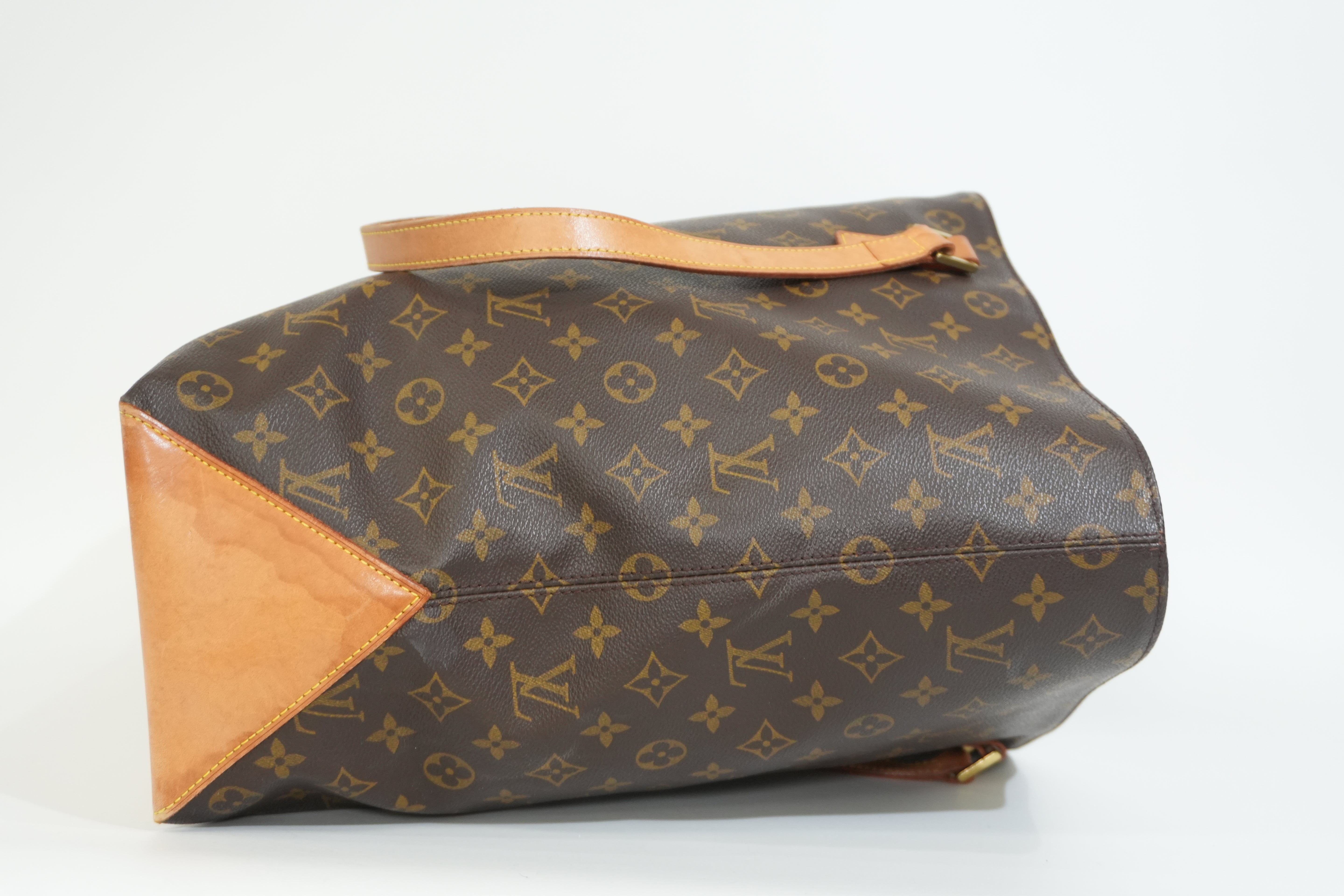 Pre-owned Louis Vuitton Monogram Cabas Mezzo Tote Bag
