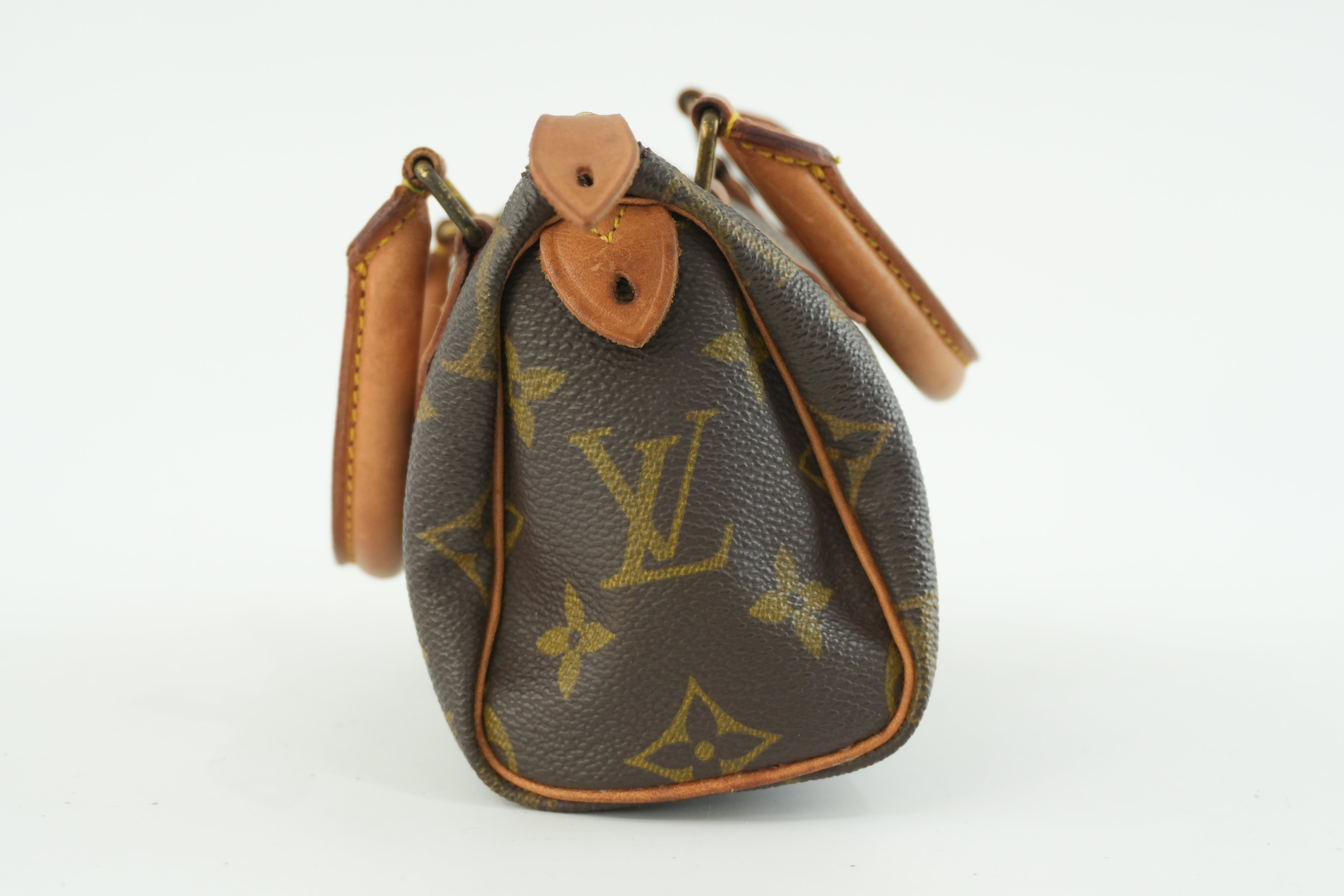 Louis Vuitton Monogram Vintage Mini Speedy Used