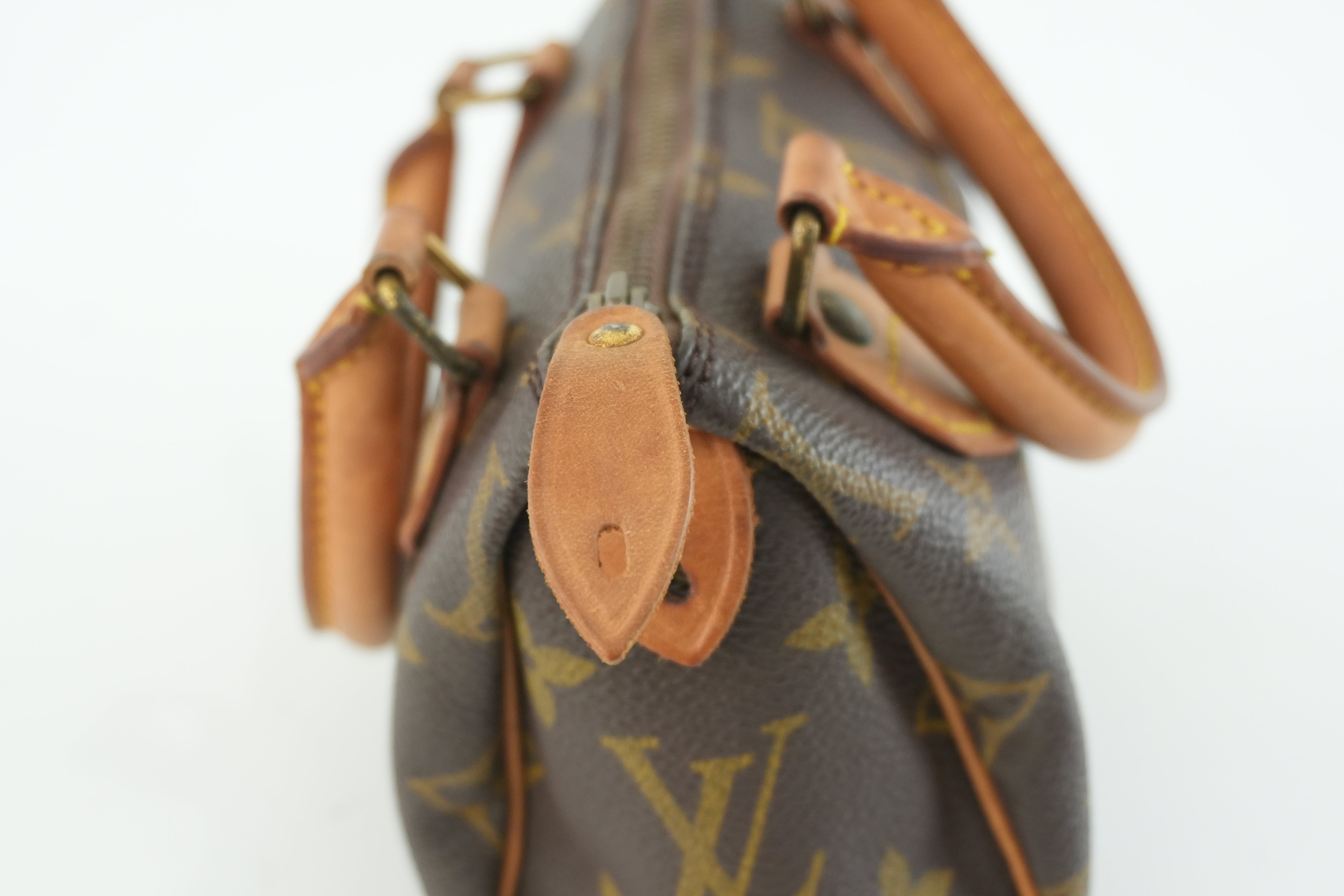 Louis Vuitton Monogram Vintage Mini Speedy Used