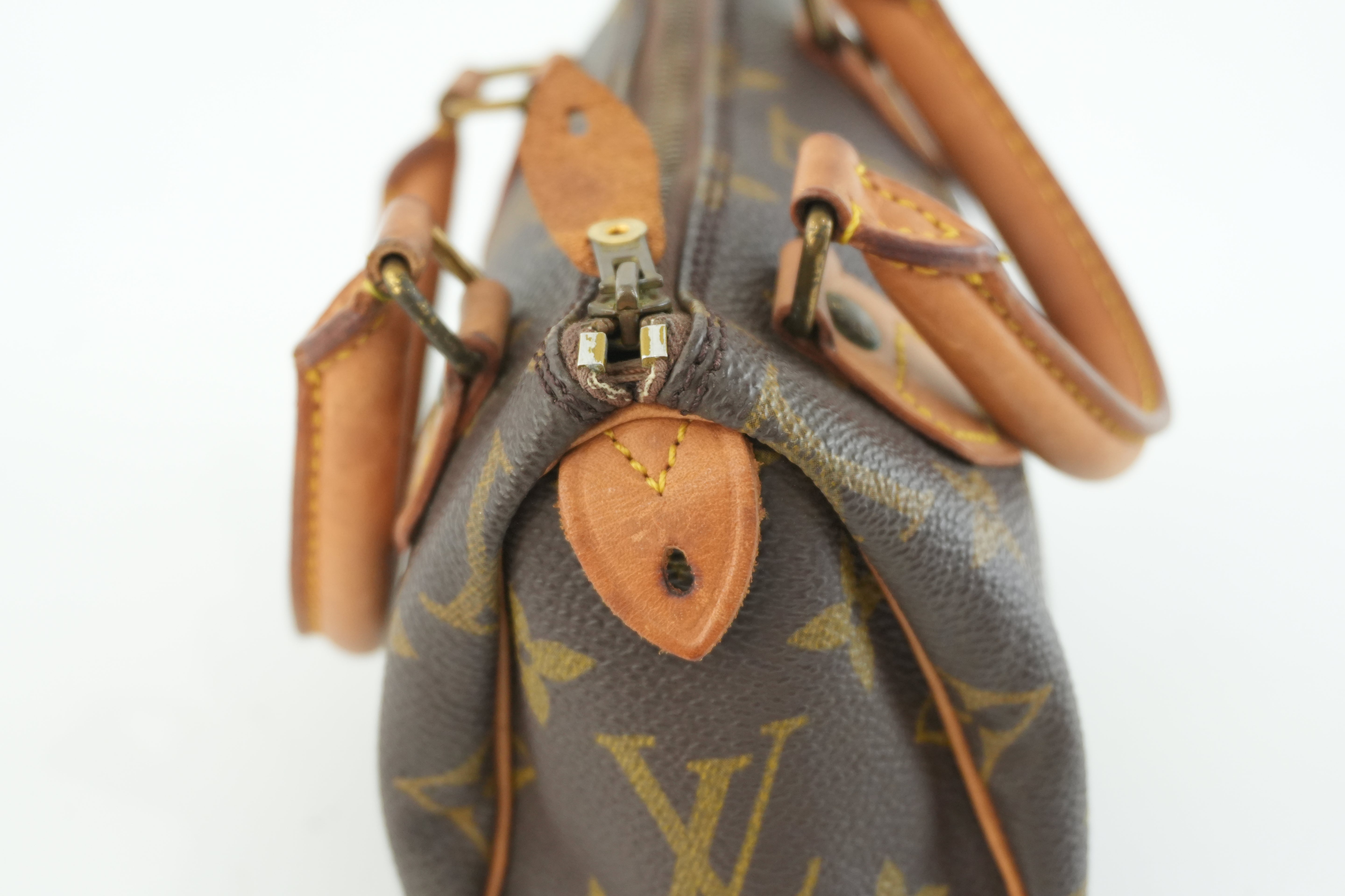 Louis Vuitton Monogram Vintage Mini Speedy Used