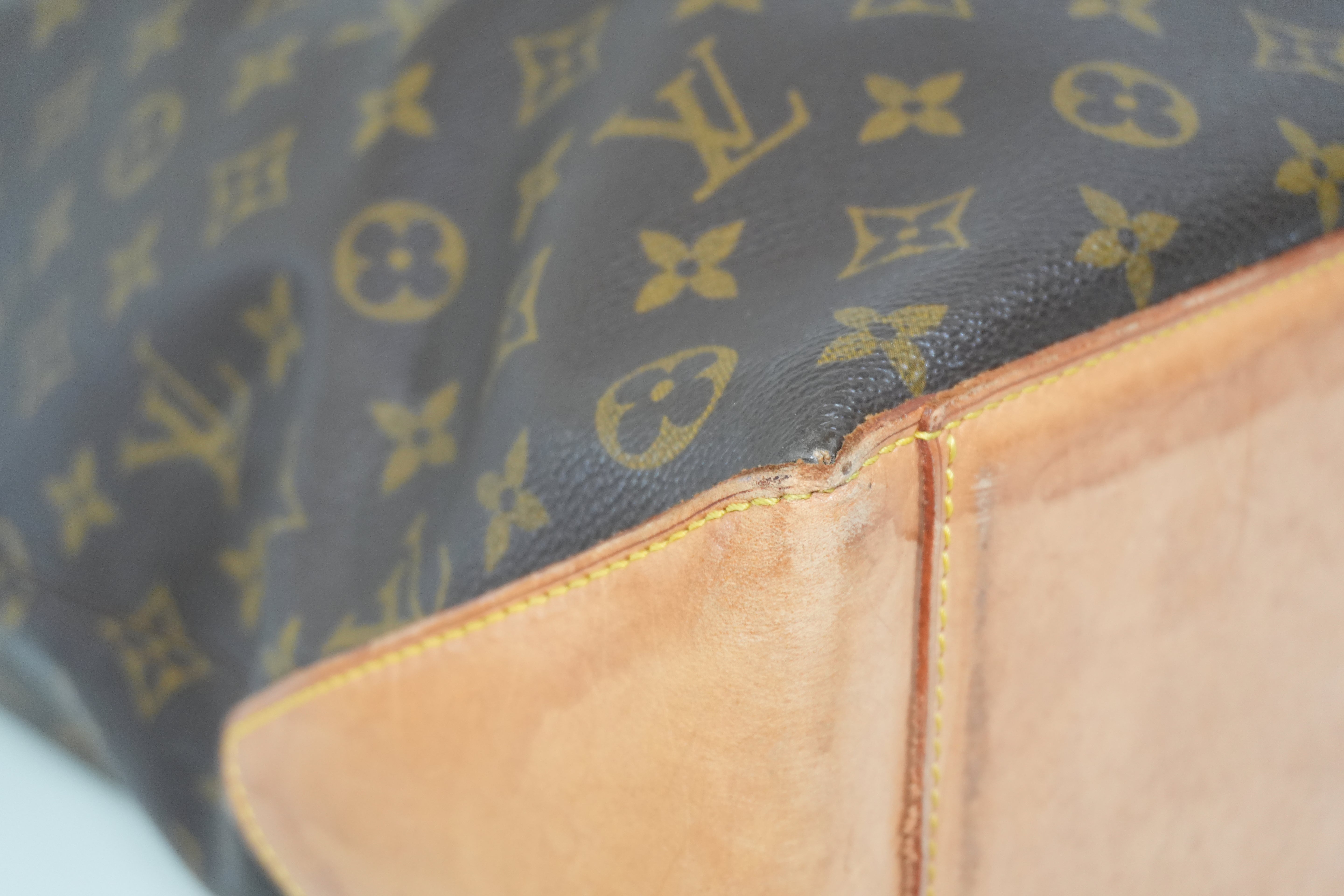 Pre-owned Louis Vuitton Monogram Cabas Mezzo Tote Bag