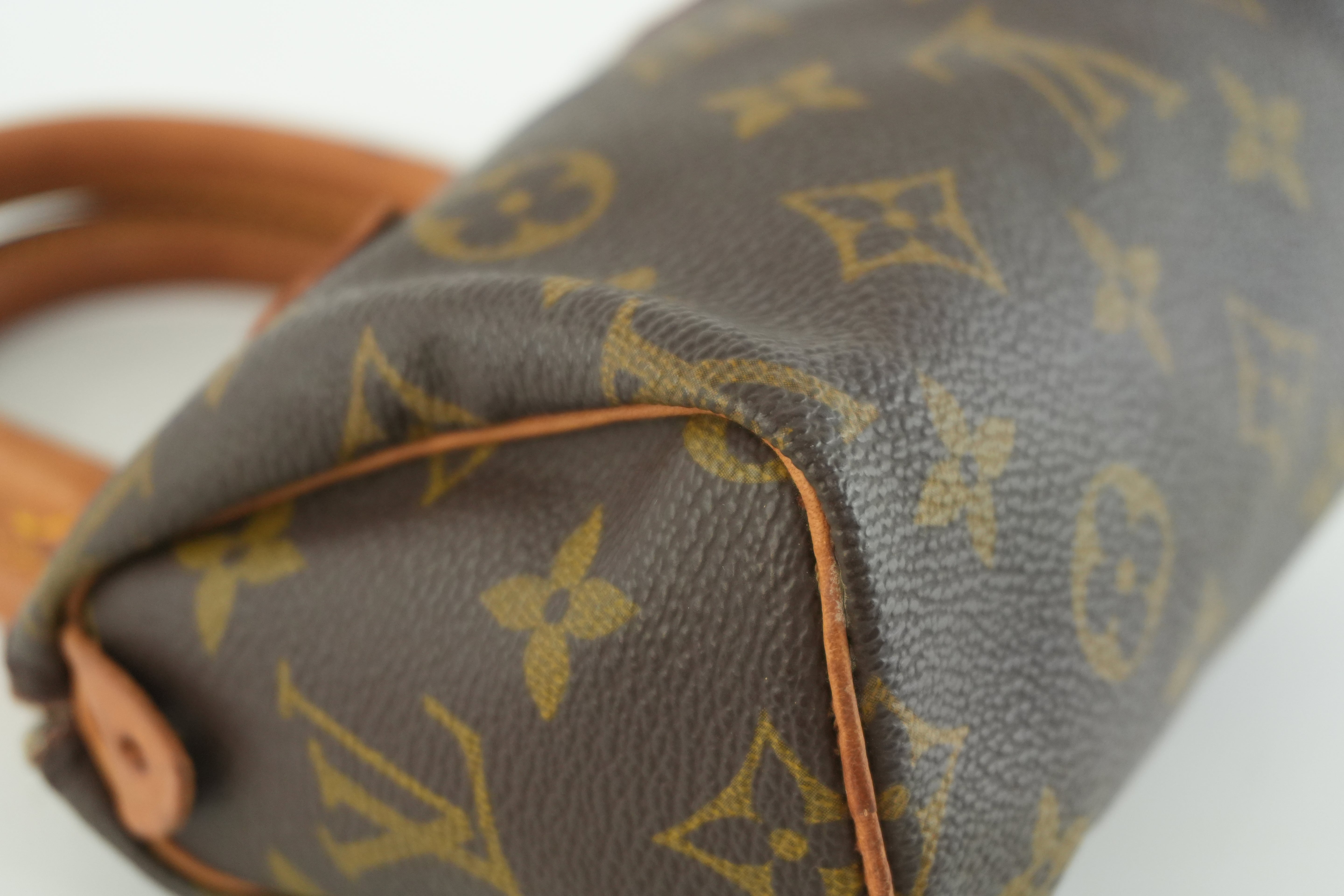 Louis Vuitton Monogram Vintage Mini Speedy Used