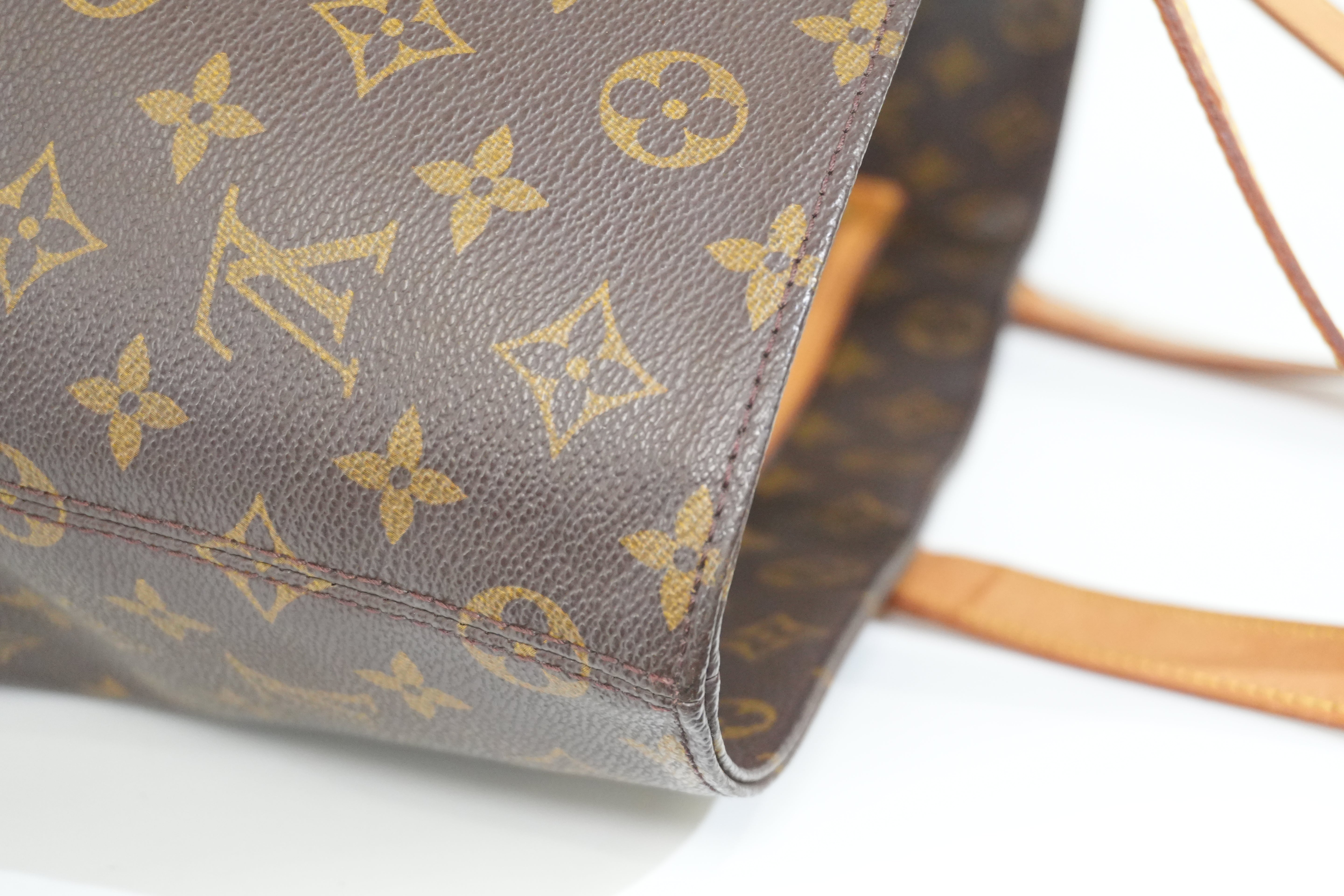 Pre-owned Louis Vuitton Monogram Cabas Mezzo Tote Bag