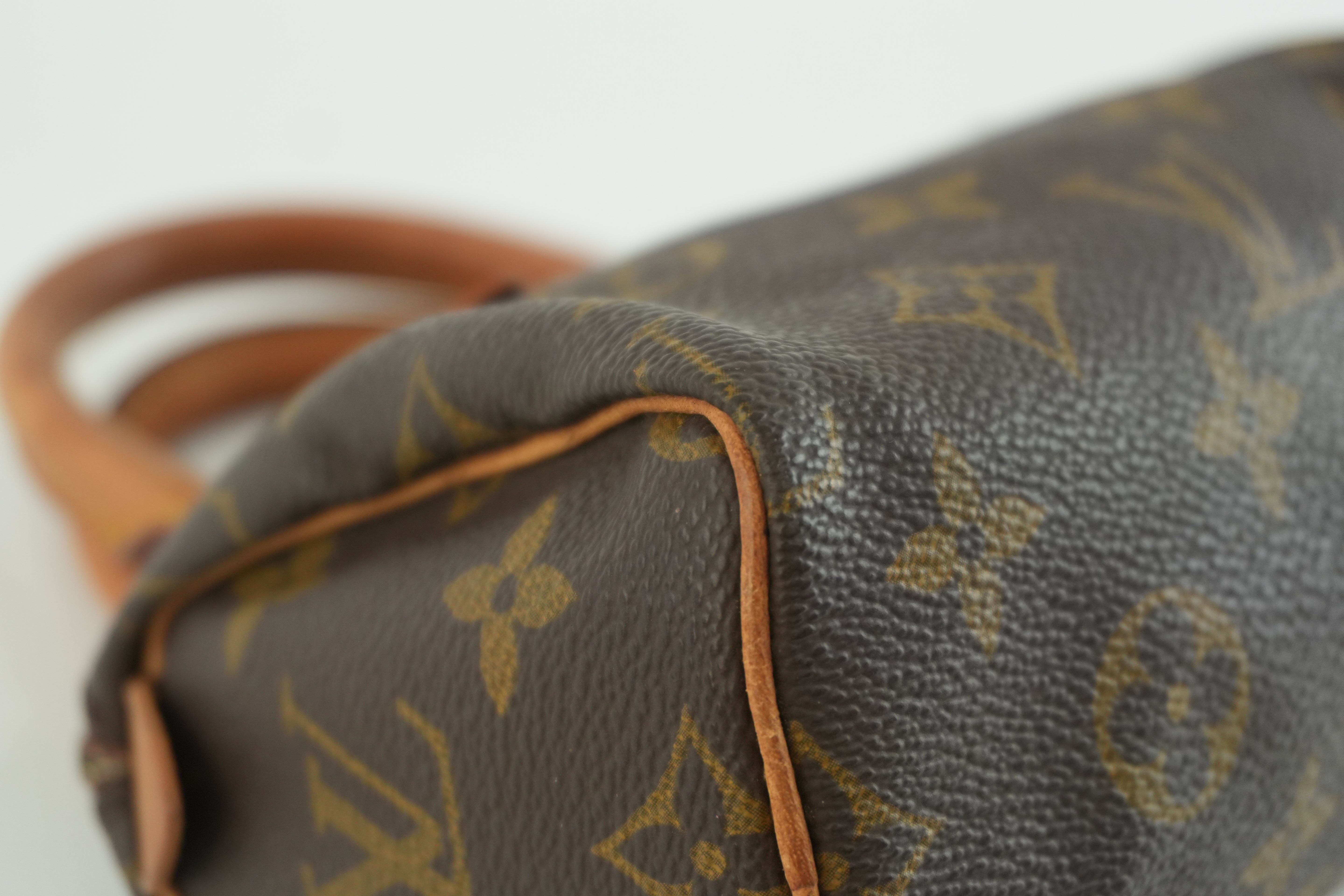 Louis Vuitton Monogram Vintage Mini Speedy Used