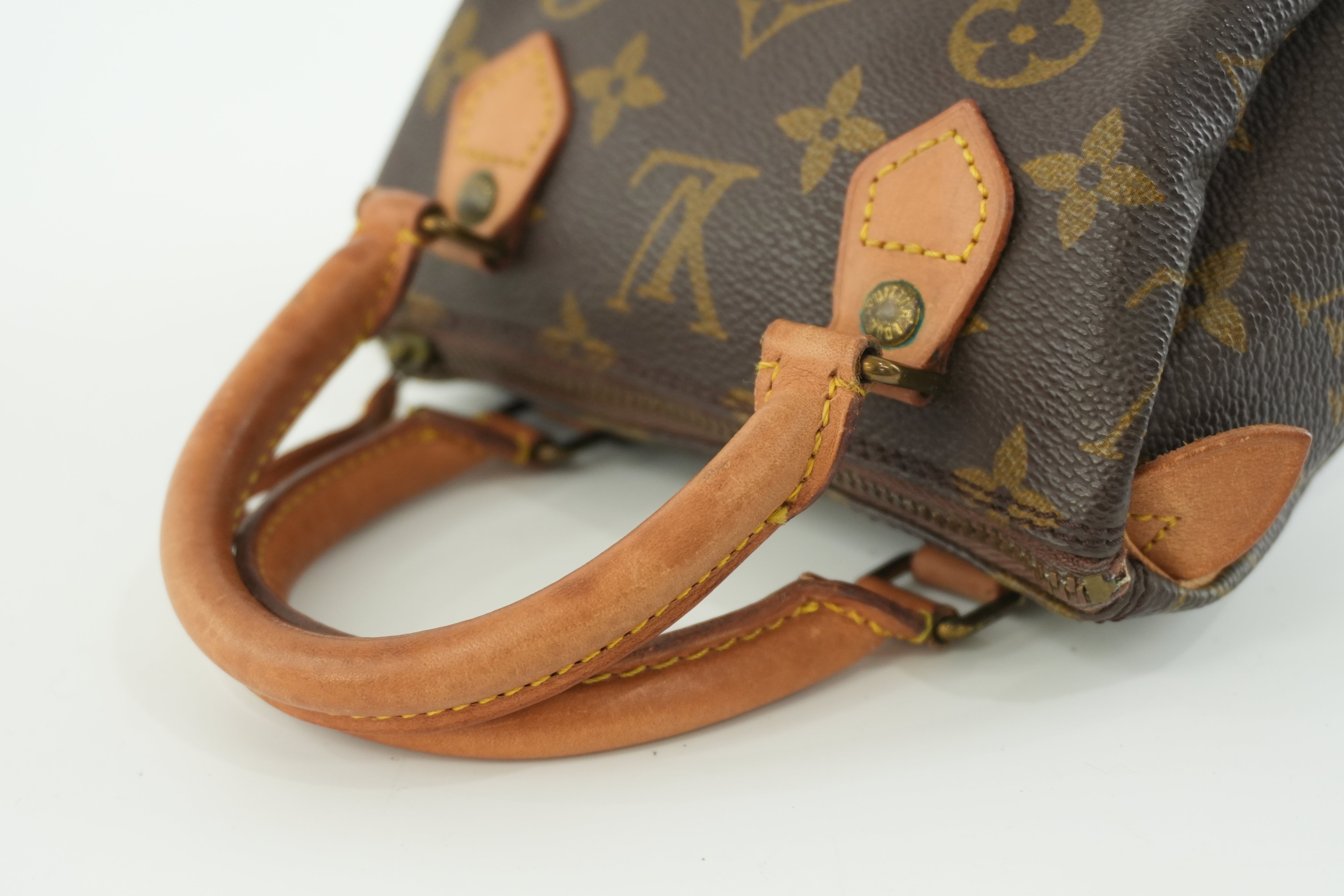 Louis Vuitton Monogram Vintage Mini Speedy Used