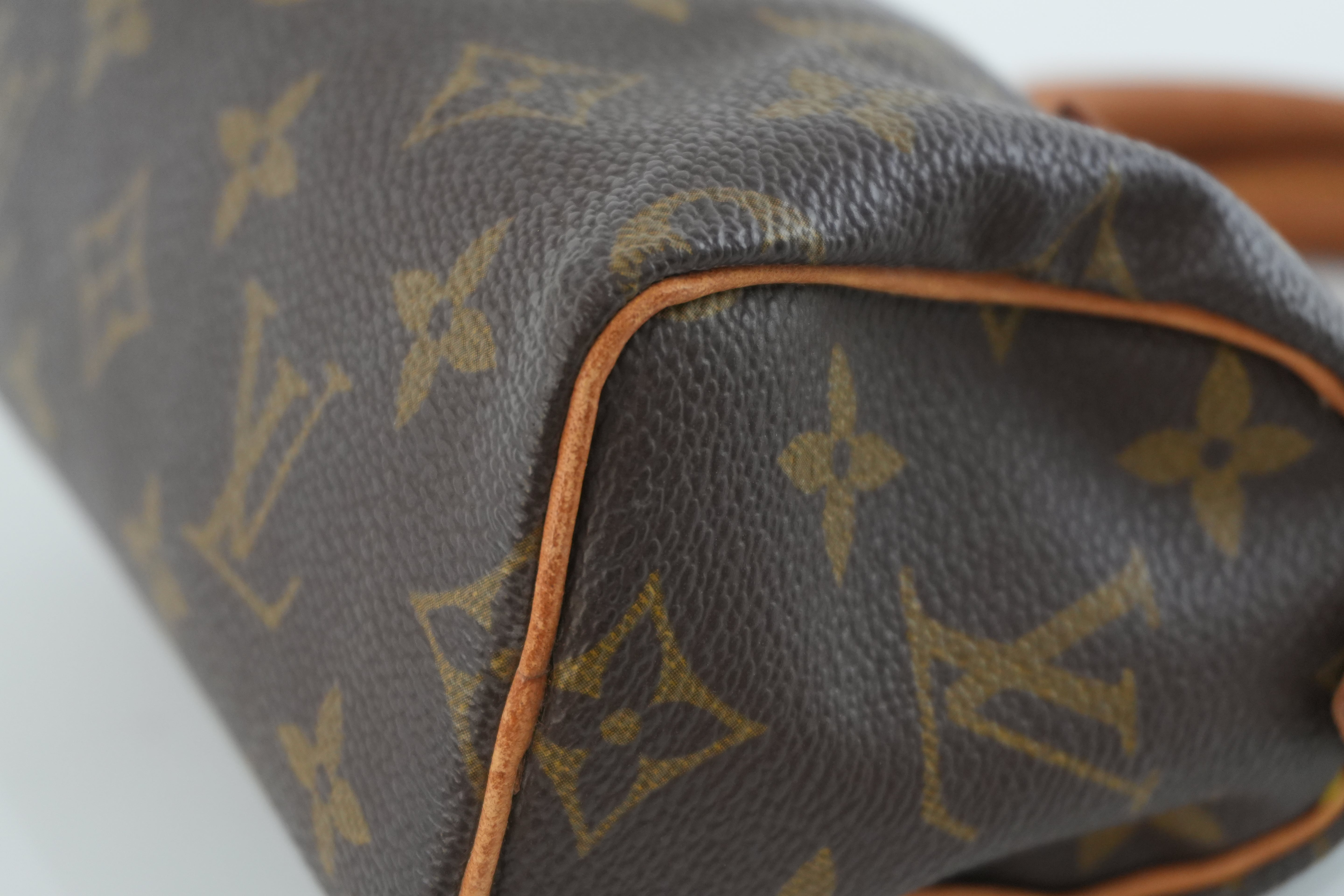 Louis Vuitton Monogram Mini Speedy Used