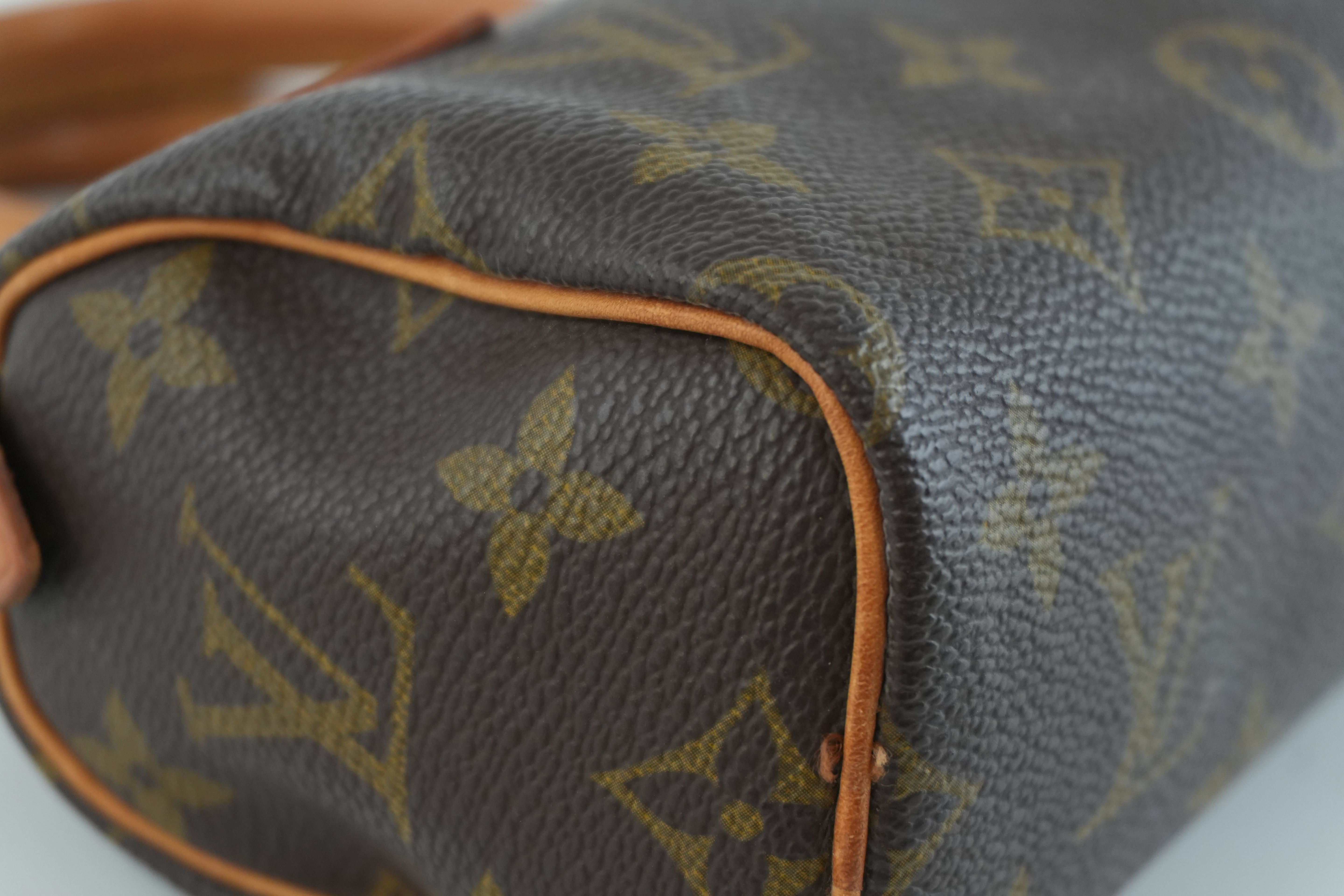 Louis Vuitton Monogram Mini Speedy Used