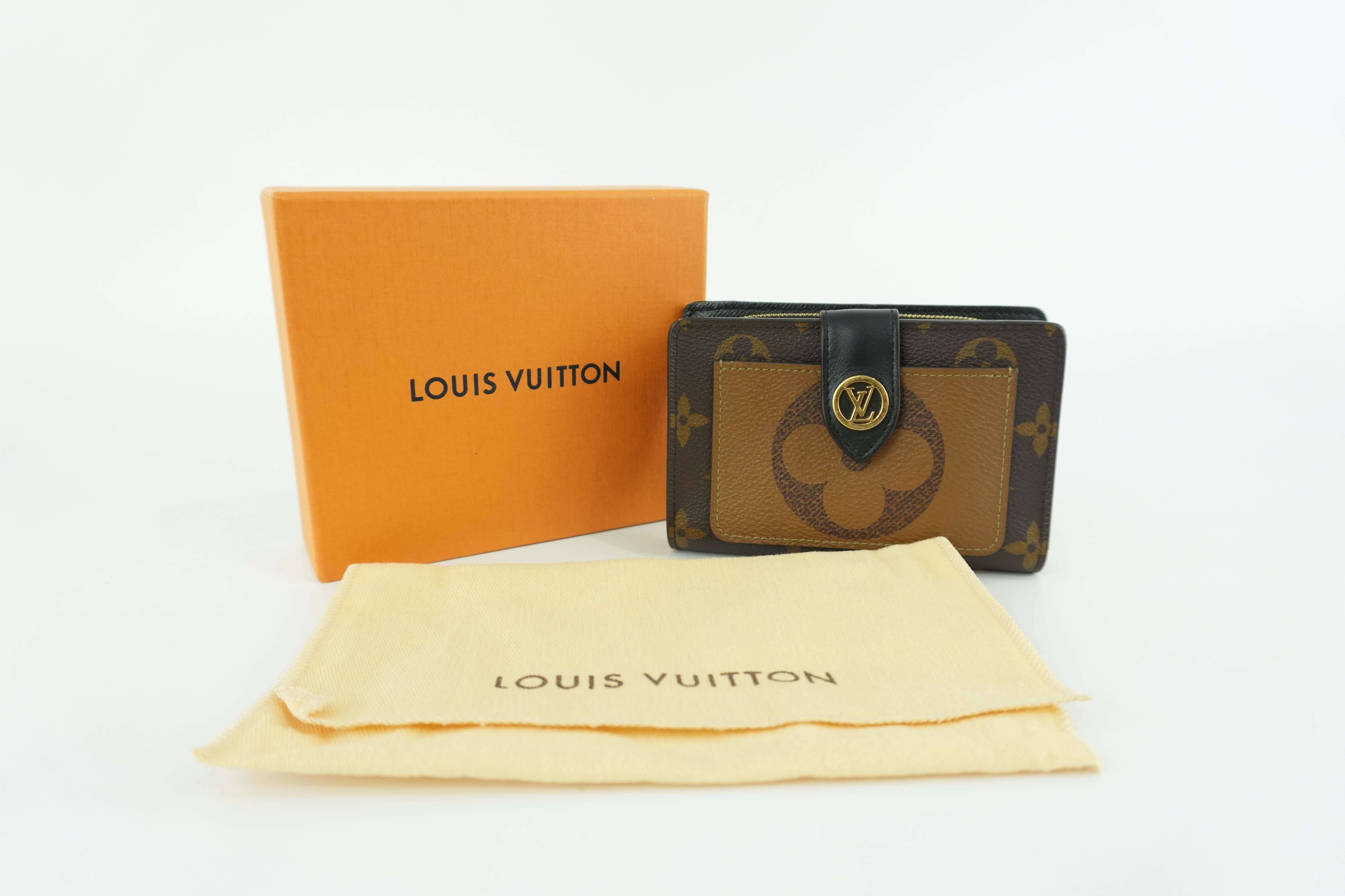 Pre-owned Louis Vuitton Monogram Reverse Juliet Wallet